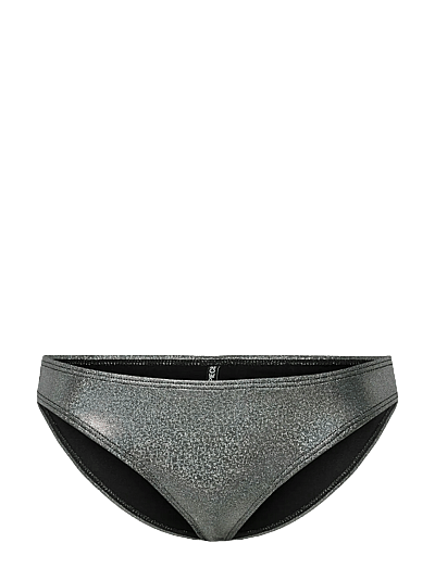 Pieces PCANGALA BIKINI MW BRIEF SWW BC - Bikinitrosor - BLACK / silver