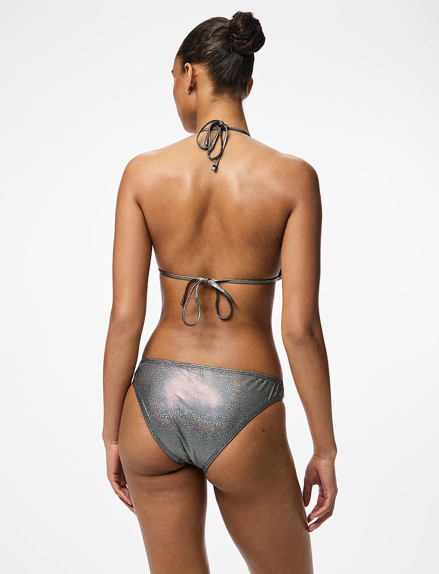 Pieces - PCANGALA BIKINI MW BRIEF SWW BC - bikini briefs - black - 3