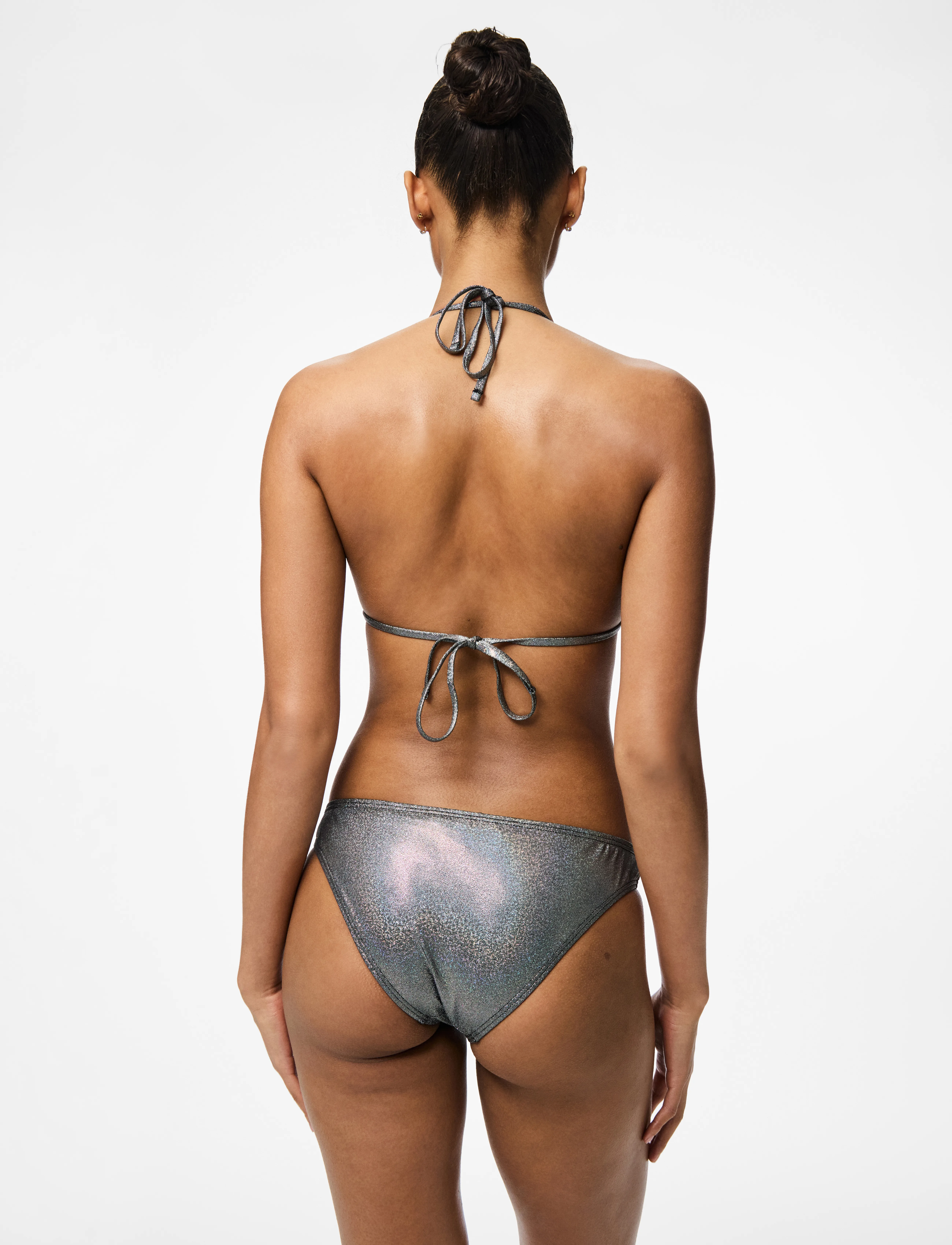 Pieces - PCANGALA BIKINI TRIANGLE TOP SWW BC - black - 3
