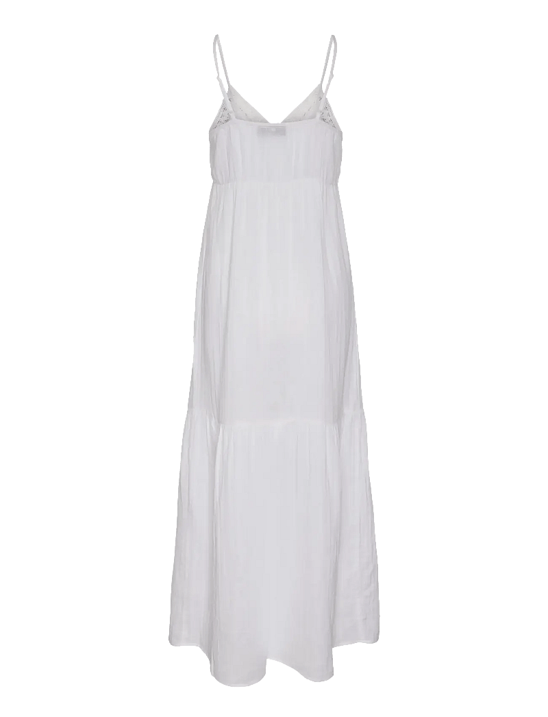 Pieces - PCASTINA STRAP MAXI DRESS JRS SWW BC - summer dresses - cloud dancer - 2