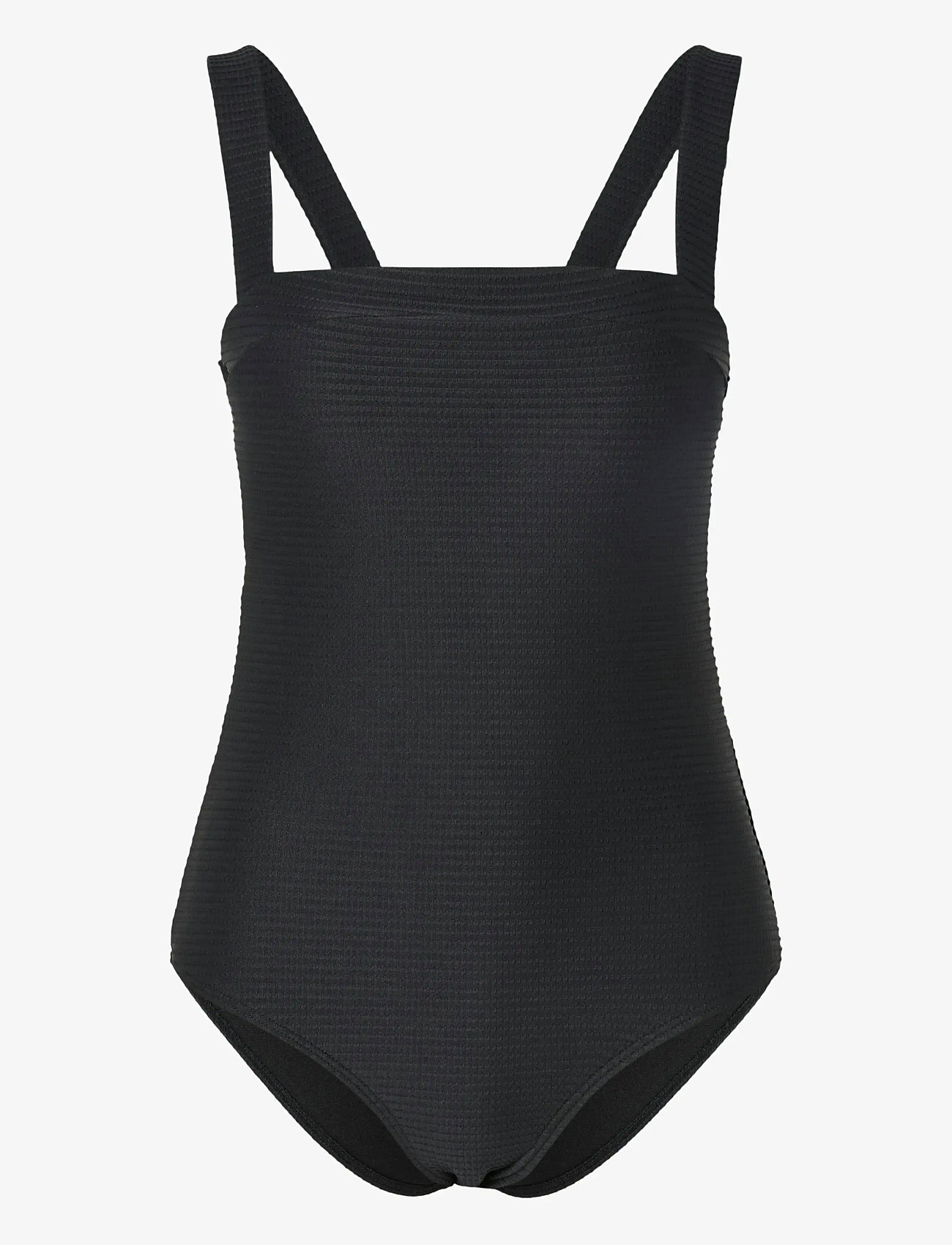 Pieces - PCADINA SWIMSUIT BC - baddräkter - black - 1