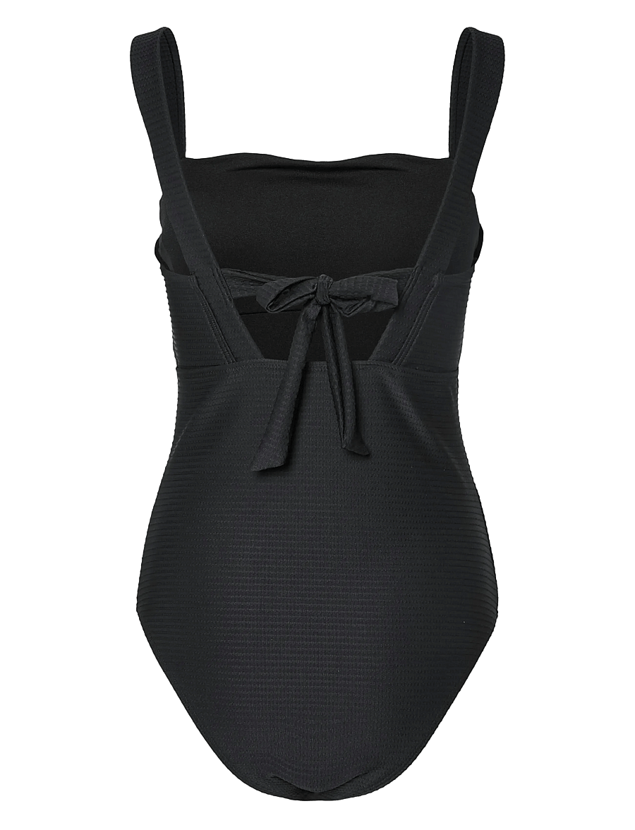 Pieces - PCADINA SWIMSUIT BC - badedragter - black - 2