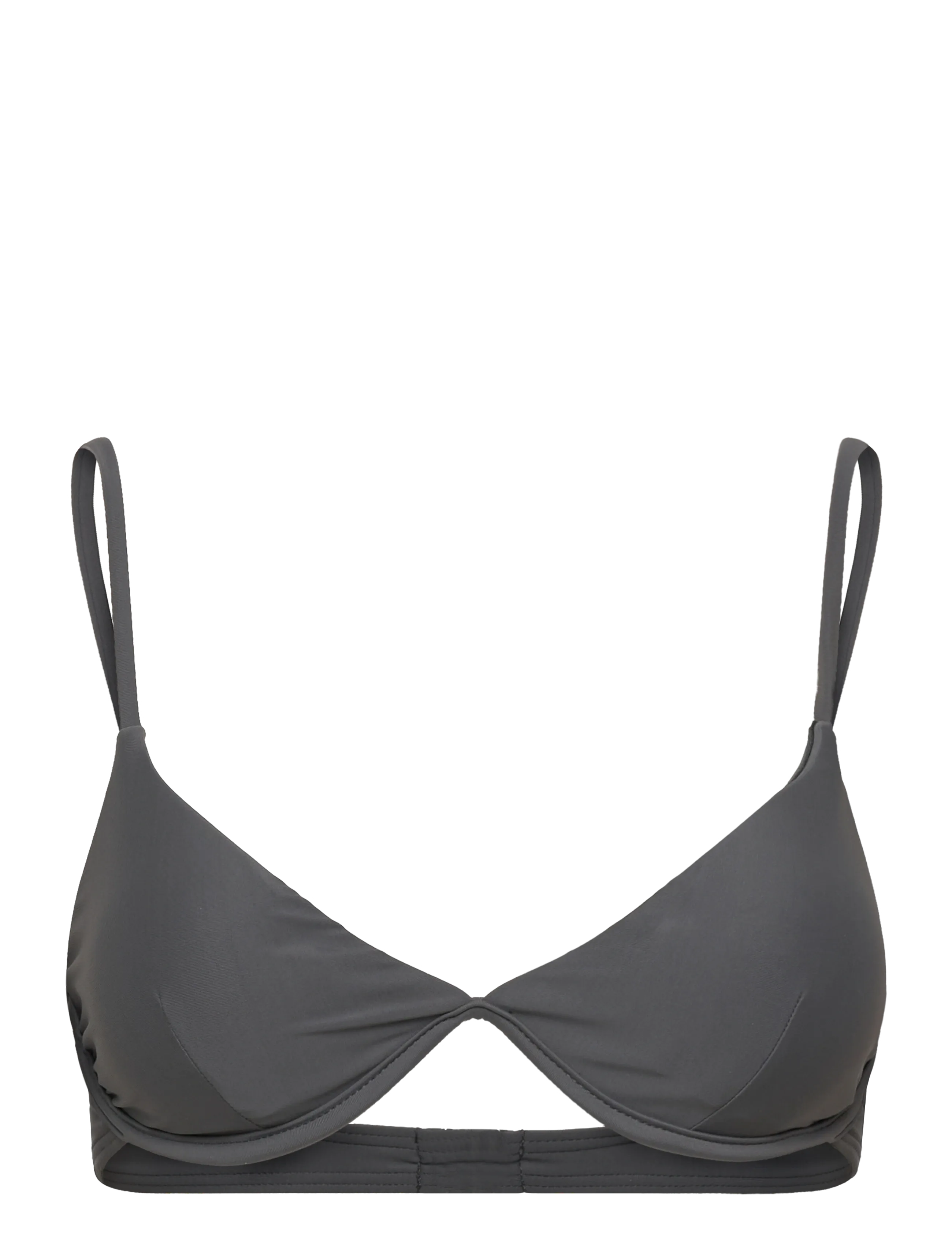 Pieces PCANNI BIKINI BRA SWW BC - Bikini's - MAGNET / grey