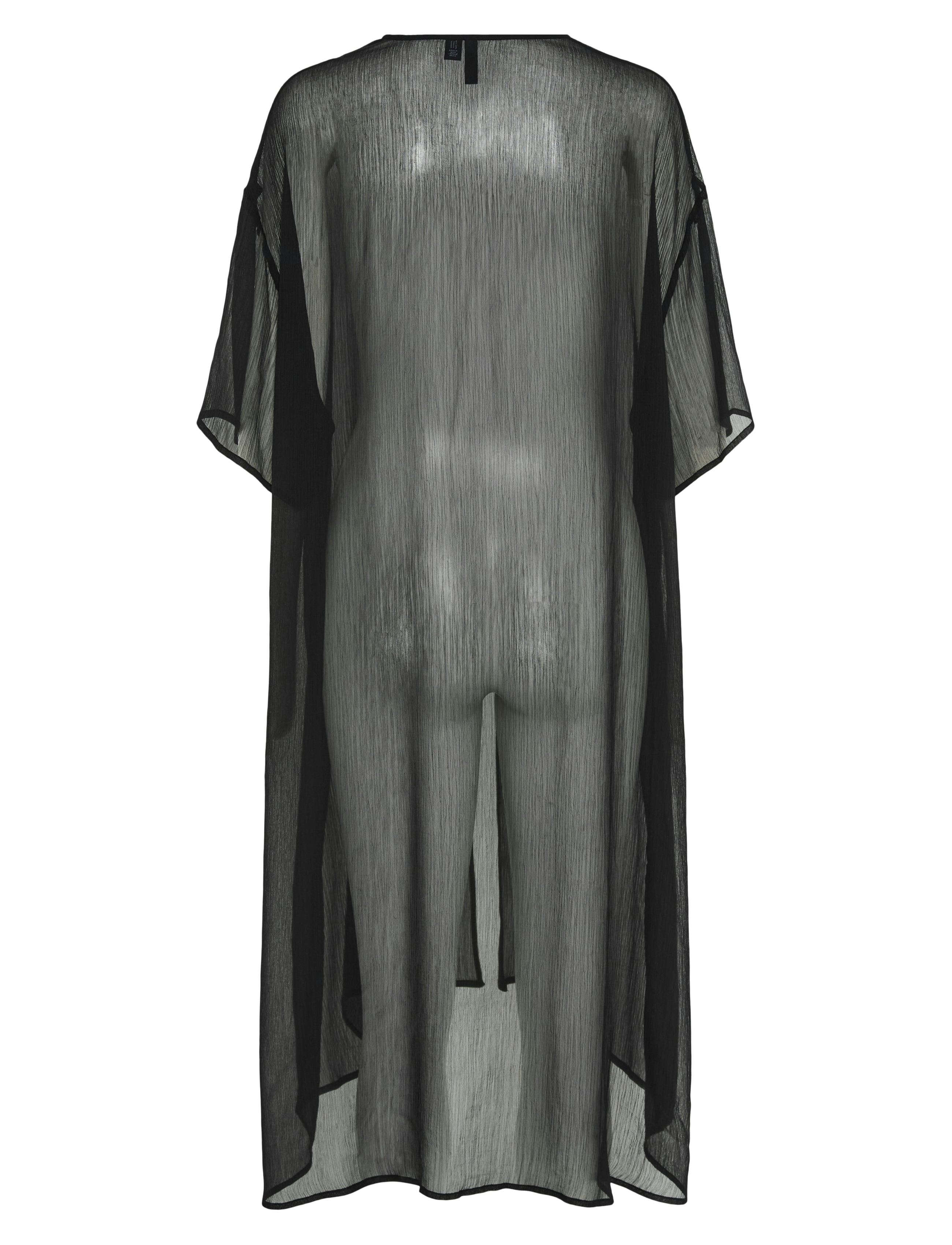 Pieces - PCATRUD KAFTAN WVN BOX BC - strandkläder - black - 2