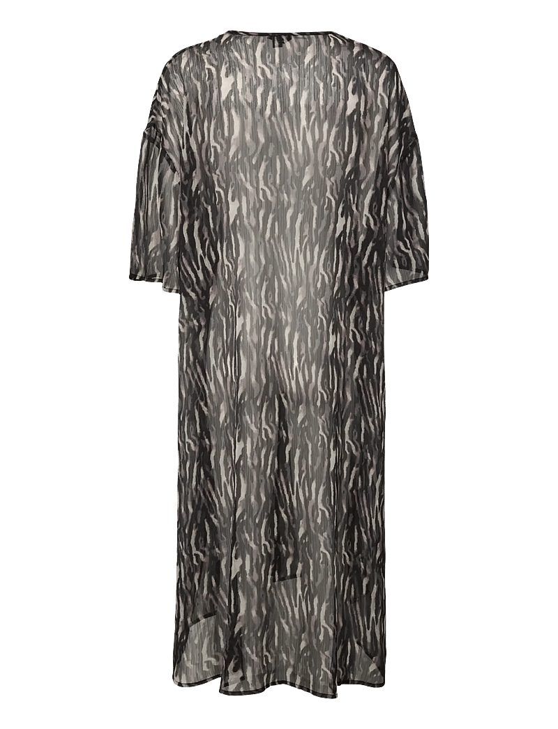 Pieces - PCATRUD KAFTAN WVN BOX BC - strandmode - black - 1