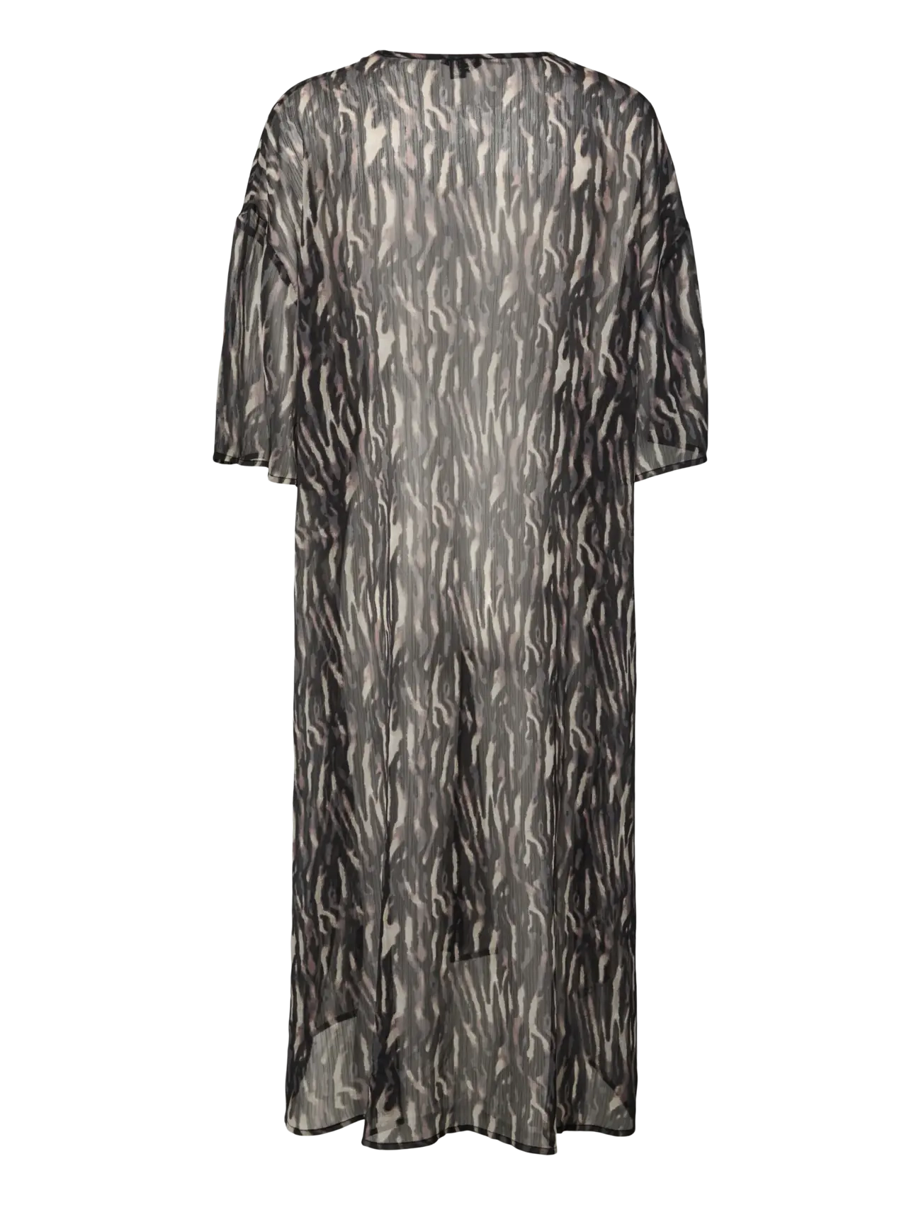 Pieces - PCATRUD KAFTAN WVN BOX BC - strandfatnaður - black - 1