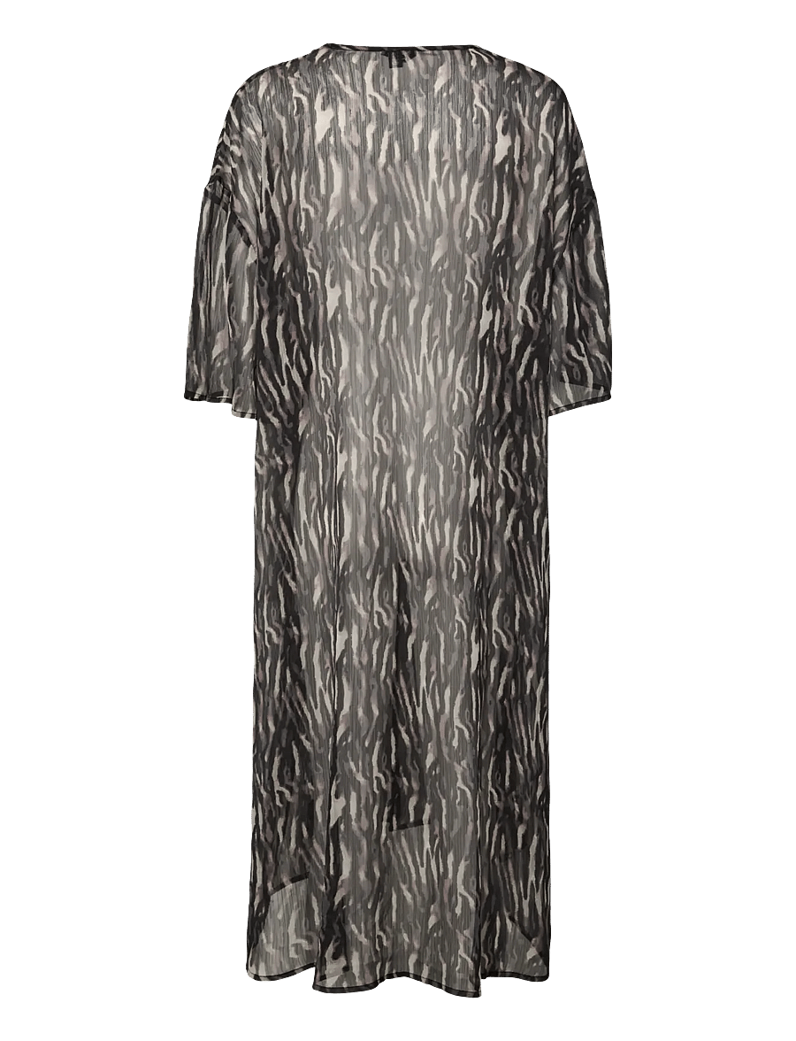 Pieces - PCATRUD KAFTAN WVN BOX BC - strandfatnaður - black - 1