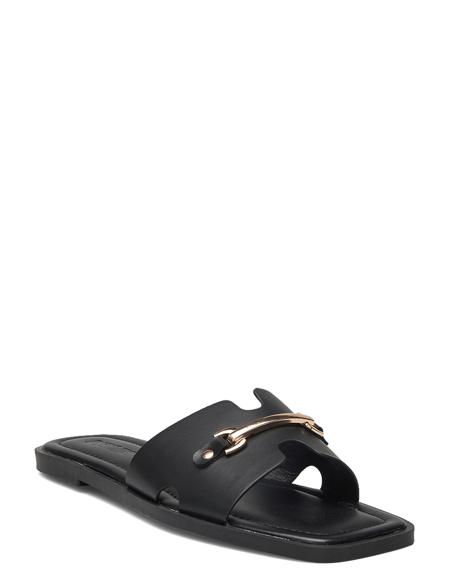 Pieces - PCMARIANNE SANDAL - flache sandalen - black - 0