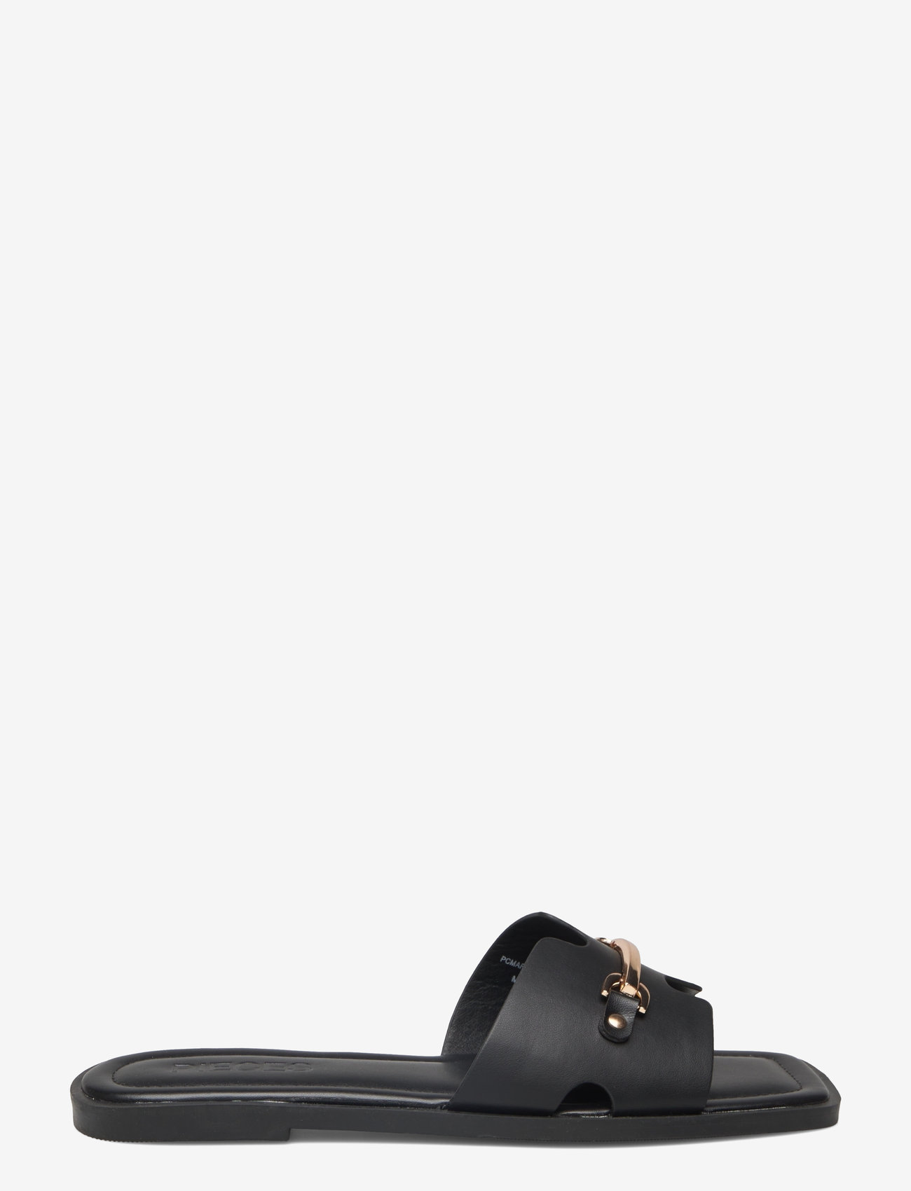 Pieces - PCMARIANNE SANDAL - flade sandaler - black - 1