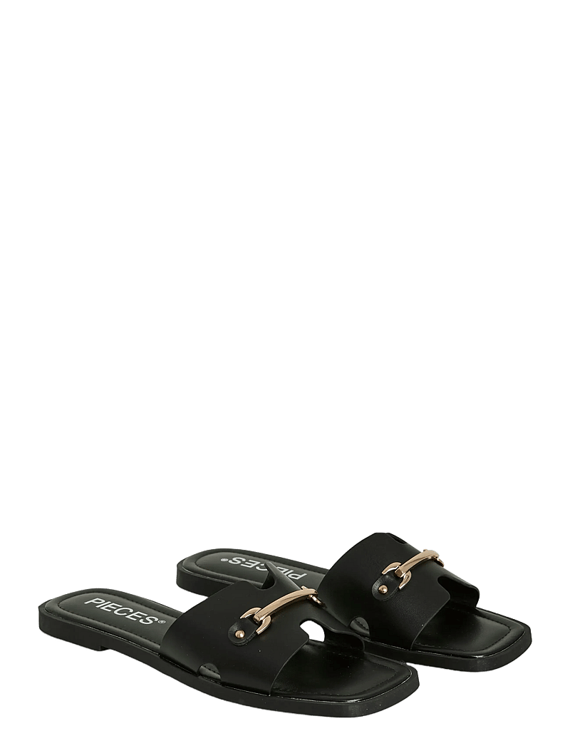 Pieces - PCMARIANNE SANDAL - flache sandalen - black - 5