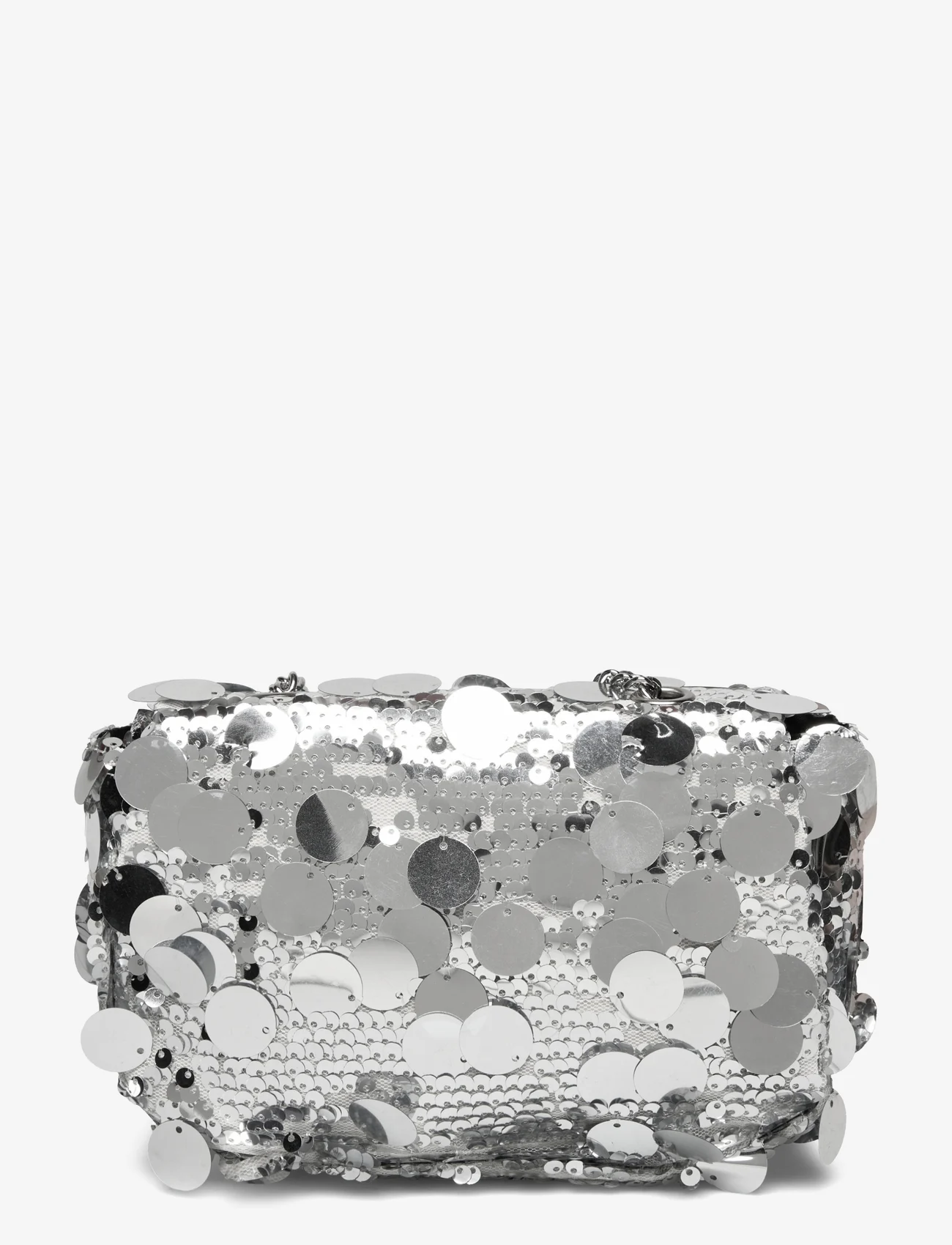 Pieces - PCNELLA SEQUINS CROSS BODY BAG D2D - madalaimad hinnad - silver - 1
