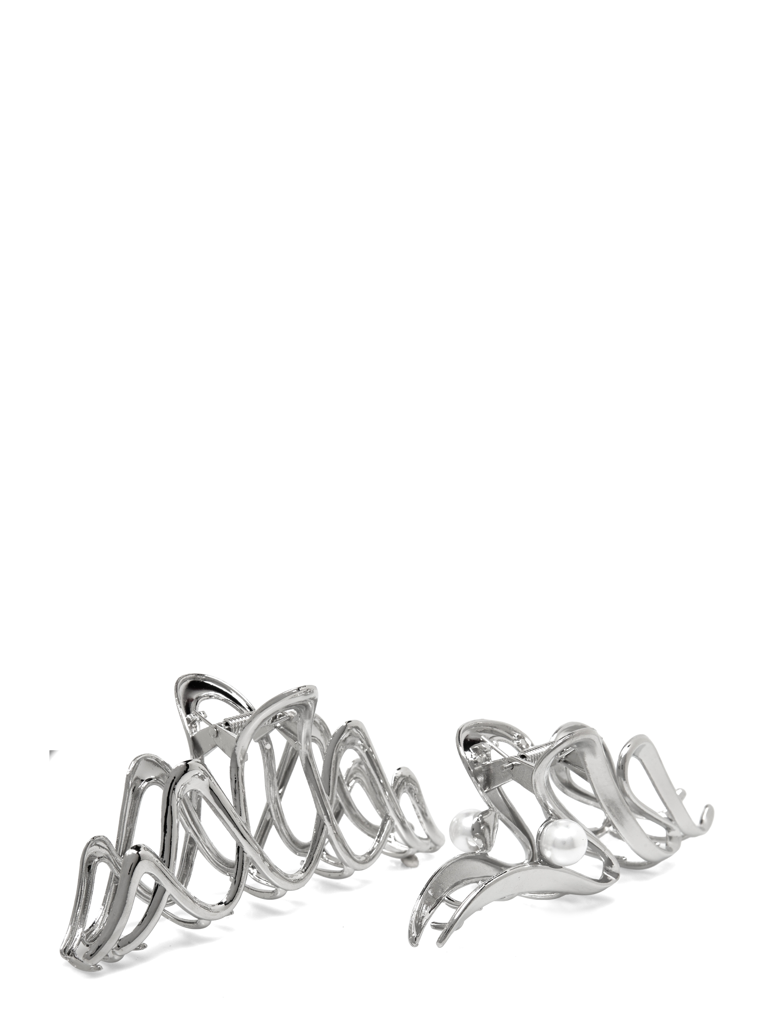 PCOLIA 2-PACK HAIRSHARK D2D - SILVER COLOUR