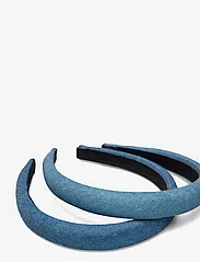 Pieces - PCNINI 2-PACK HAIRBAND D2D - light blue denim - 2