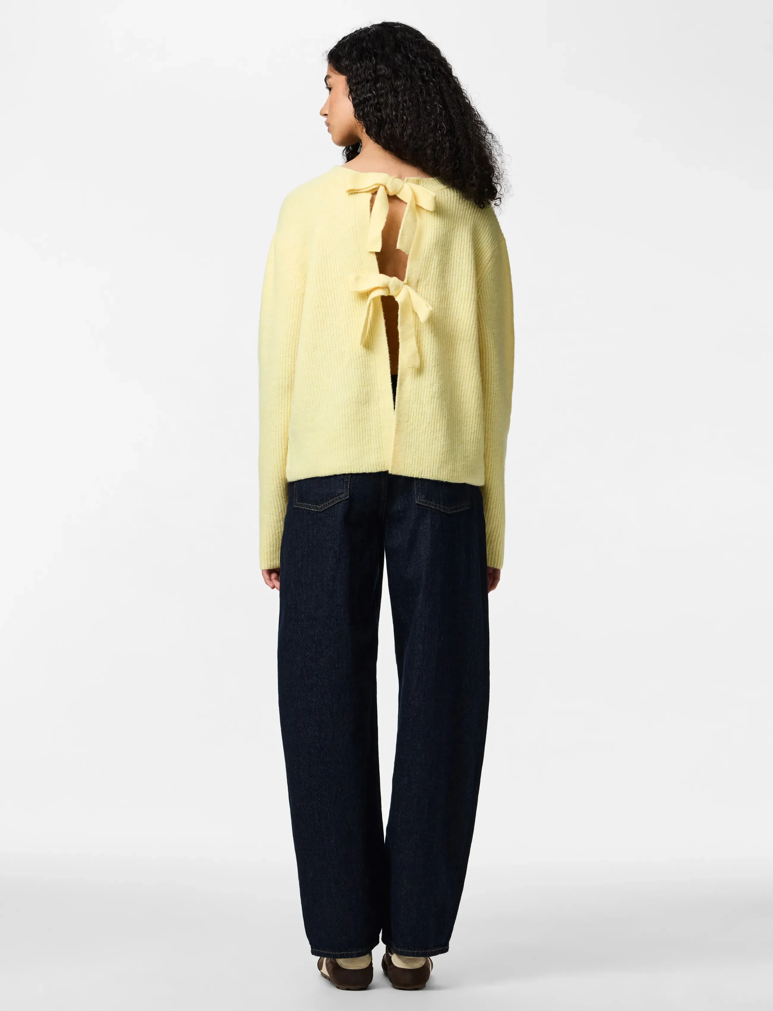 Pcsilly Ls Rev Tie Knit Noos Bc 2