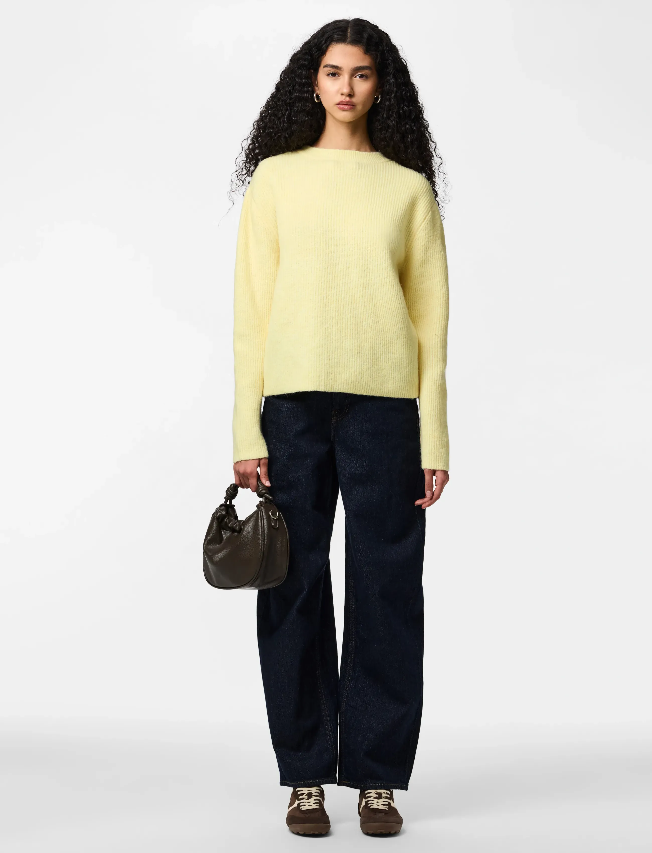 Pcsilly Ls Rev Tie Knit Noos Bc 3