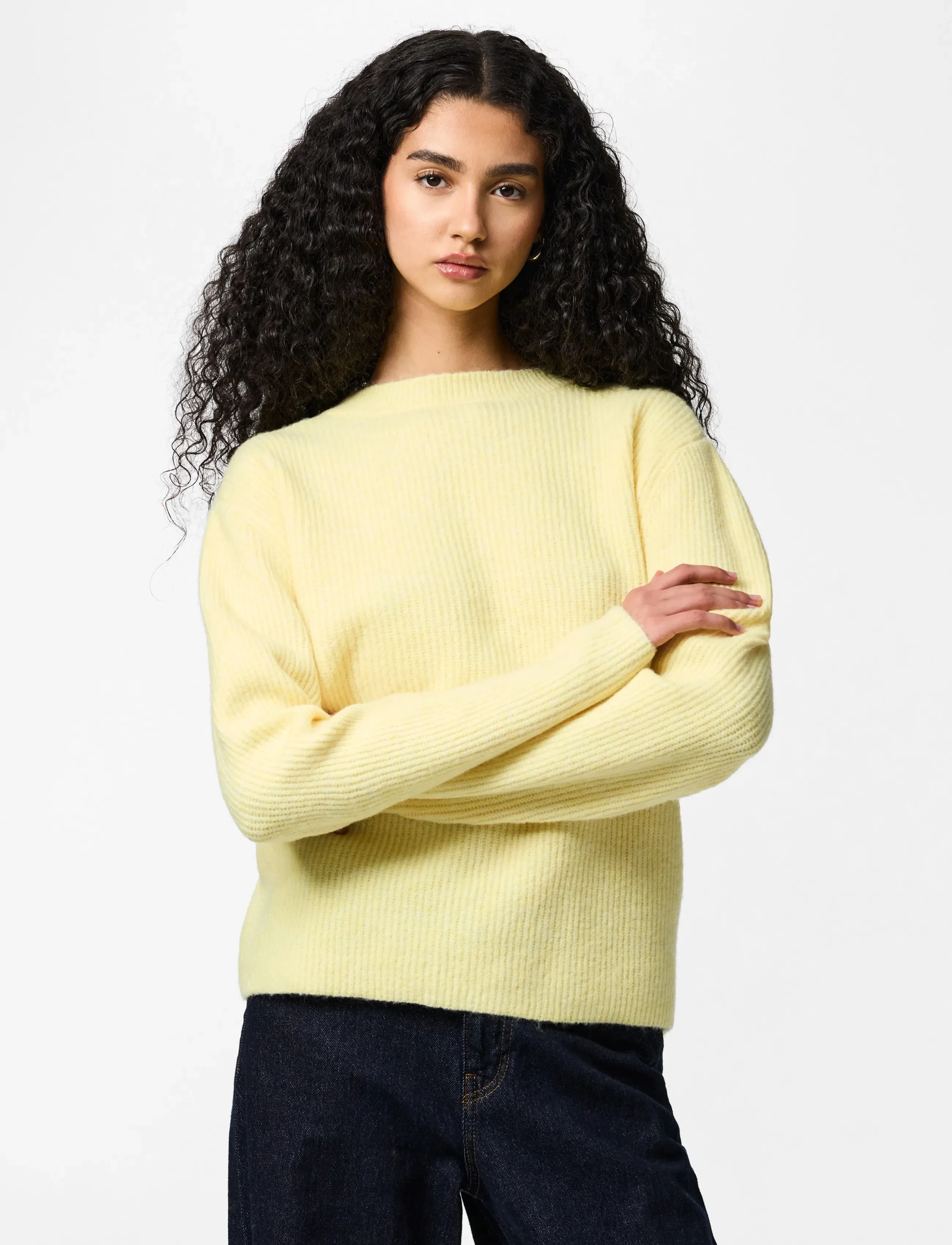 Pcsilly Ls Rev Tie Knit Noos Bc 5