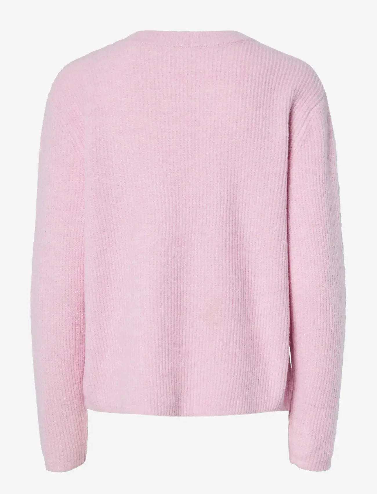 Pieces - PCSILLY LS REV TIE KNIT NOOS BC - pullover - roseate spoonbill - 2