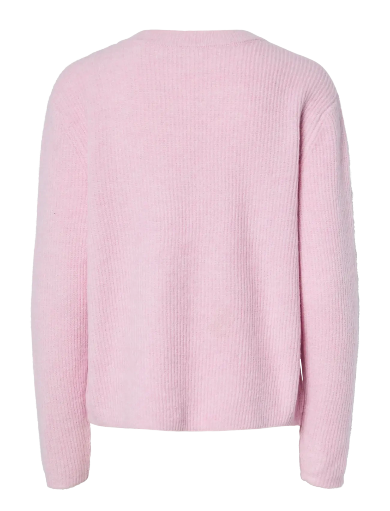 Pieces - PCSILLY LS REV TIE KNIT NOOS BC - stickade tröjor - roseate spoonbill - 2