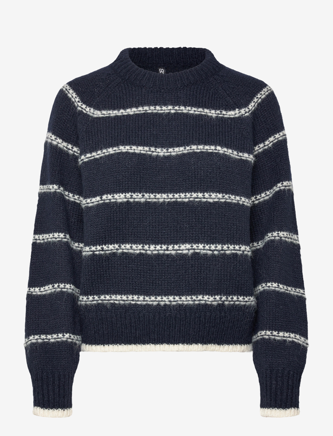 Pieces - PCNELIA LS O-NECK KNIT NOOS BC - pullover - sky captain - 0
