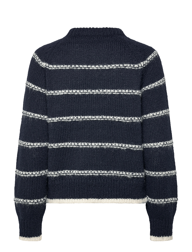 Pieces - PCNELIA LS O-NECK KNIT NOOS BC - pullover - sky captain - 1