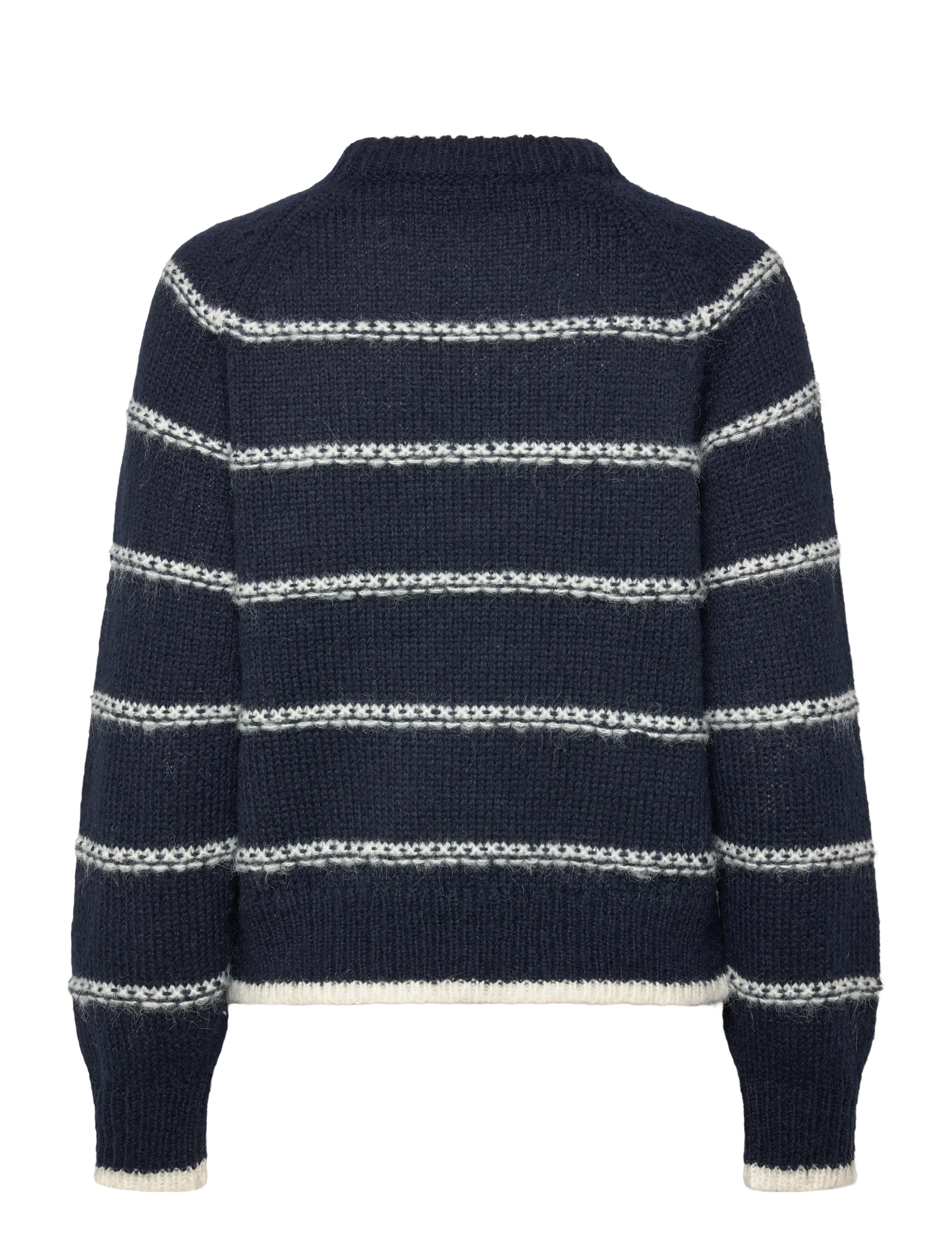 Pieces - PCNELIA LS O-NECK KNIT NOOS BC - jumpers - sky captain - 1