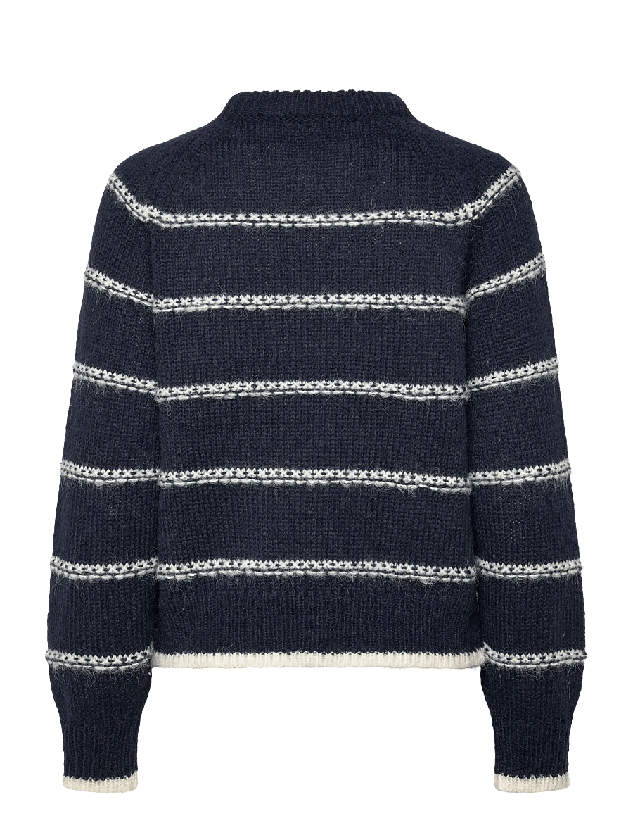 Pieces - PCNELIA LS O-NECK KNIT NOOS BC - pullover - sky captain - 1