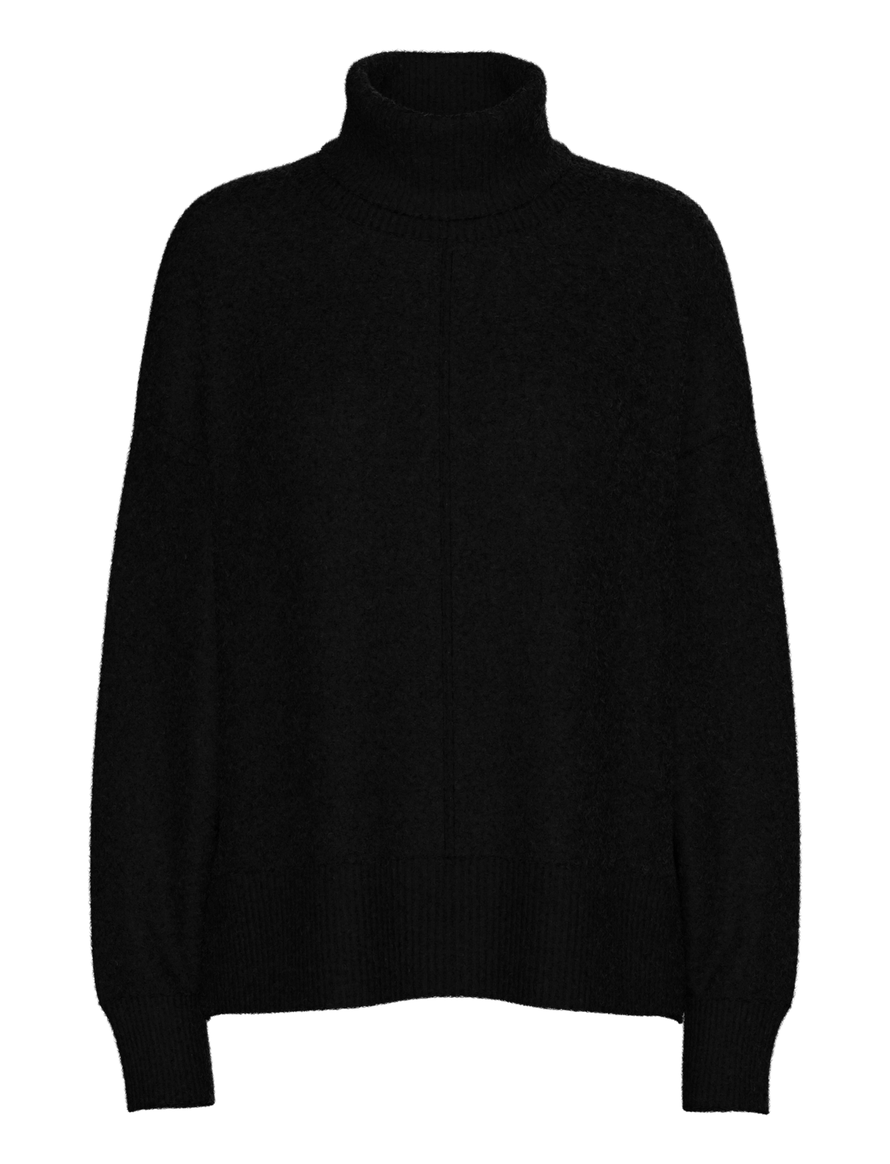 Pieces PCMALOU LS ROLLNECK KNIT NOOS BC - Clothing - BLACK / black