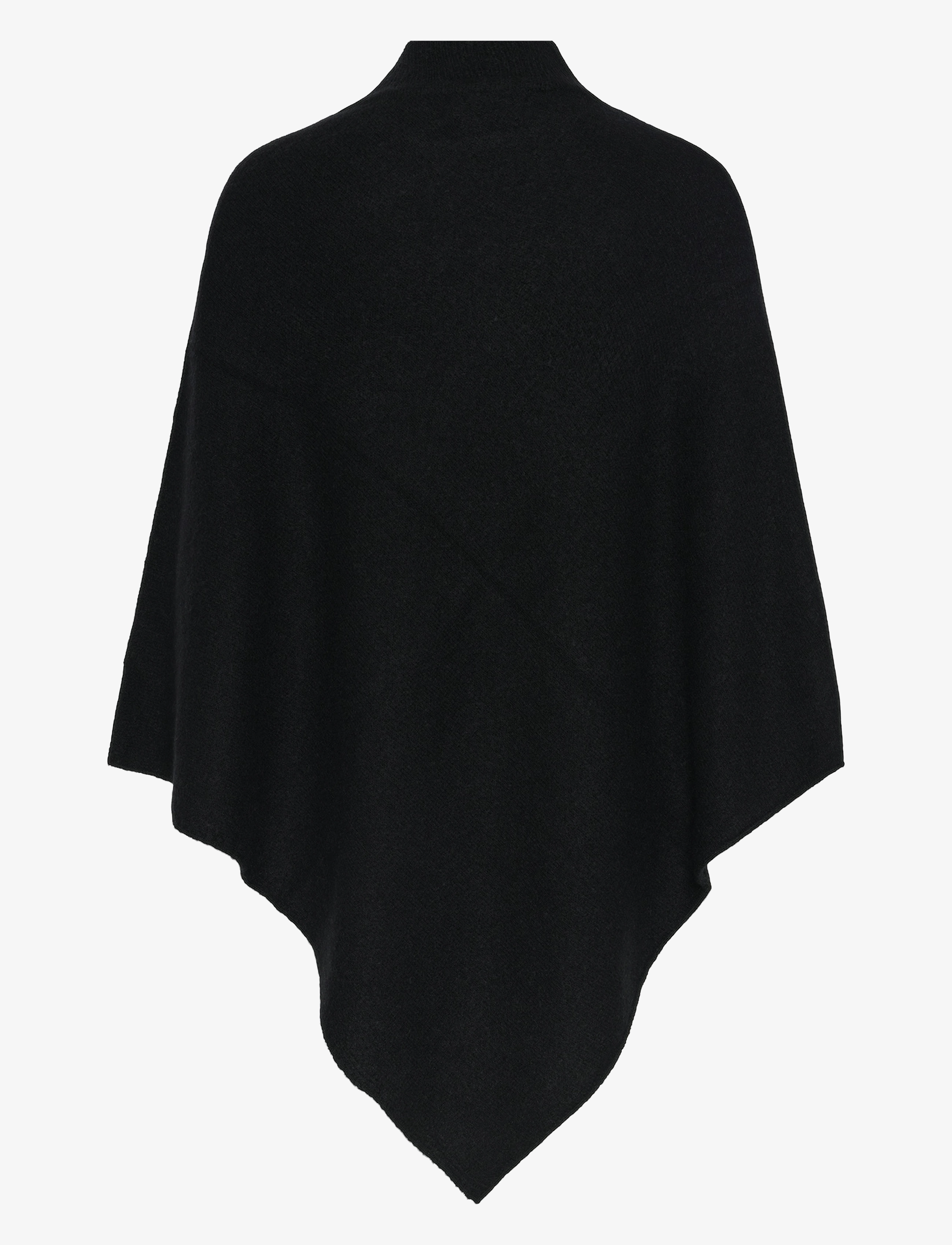 Pieces - PCFORTUNA HIGH NECK PONCHO NOOS BC - black - 1