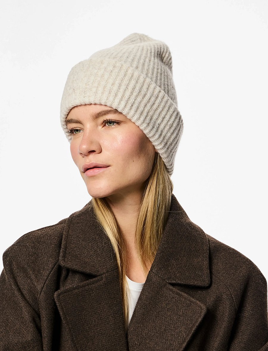 Pieces - PCMOELLA HOOD NOOS BC - cashmere - whitecap gray - 0