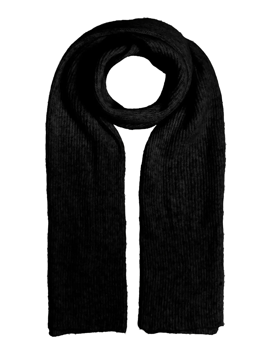 Pieces - PCMOELLA SCARF NOOS BC - kaschmir - black - 0