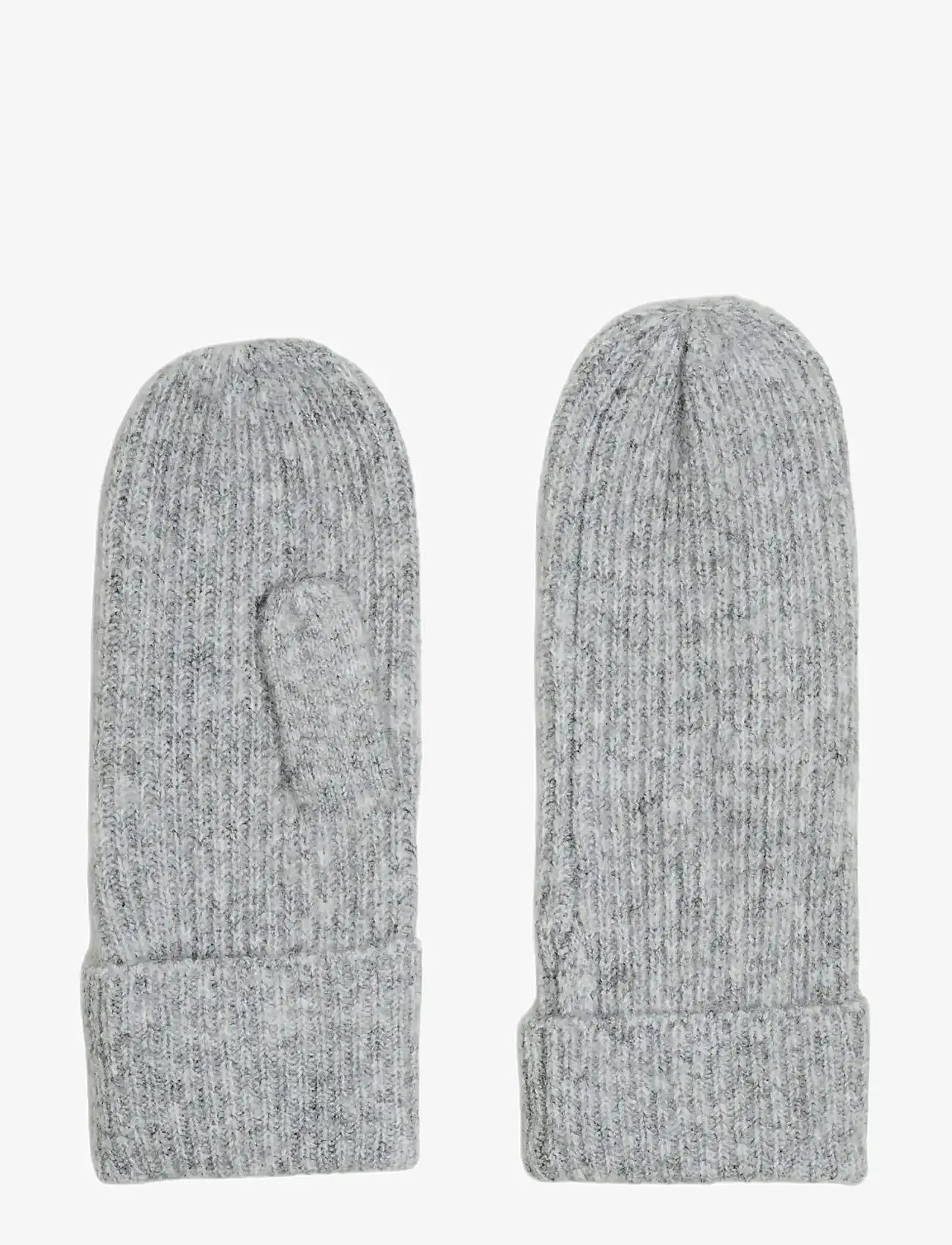 Pieces - PCMOELLA MITTENS NOOS BC - kašmiir - medium grey melange - 1