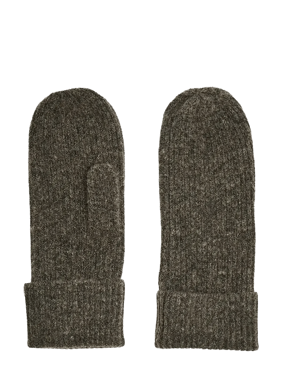 Pieces - PCMOELLA MITTENS NOOS BC - cashmere - morel - 0