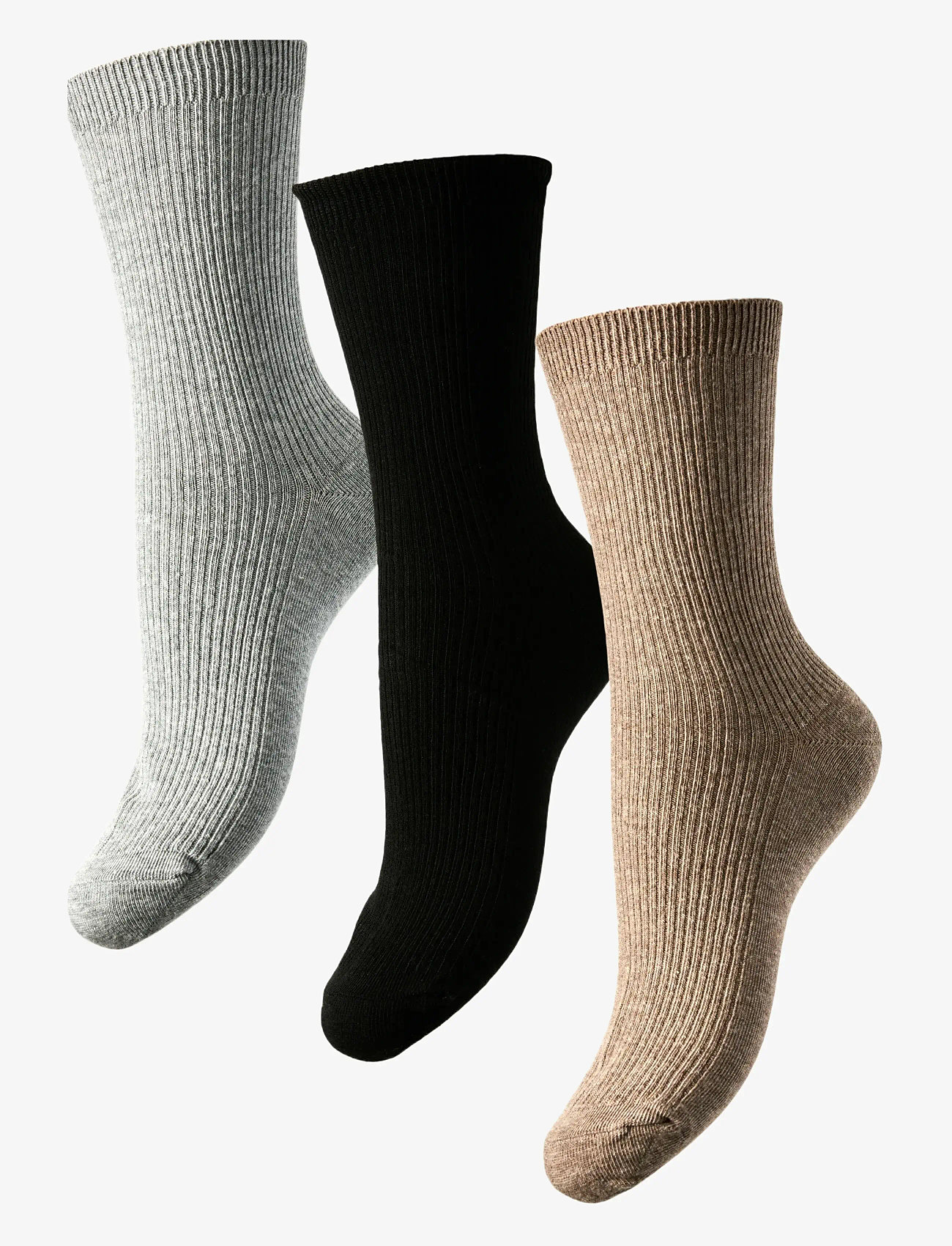Pieces - PCMARTA 3 PACK SOCKS NOOS BC - black - 0