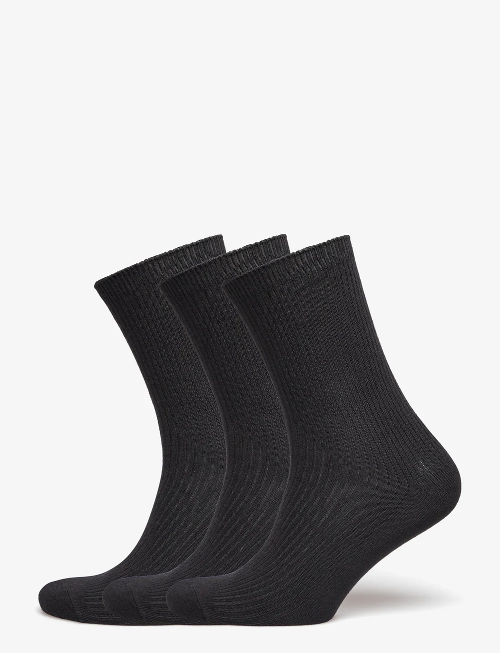Pieces - PCMARTA 3 PACK SOCKS NOOS BC - almindelige strømper - black - 0