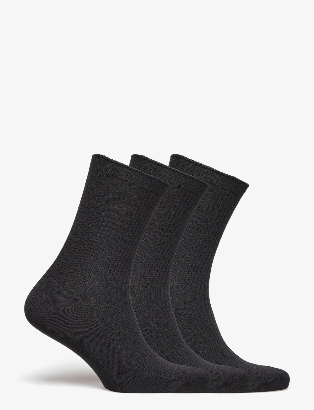 Pieces - PCMARTA 3 PACK SOCKS NOOS BC - almindelige strømper - black - 2