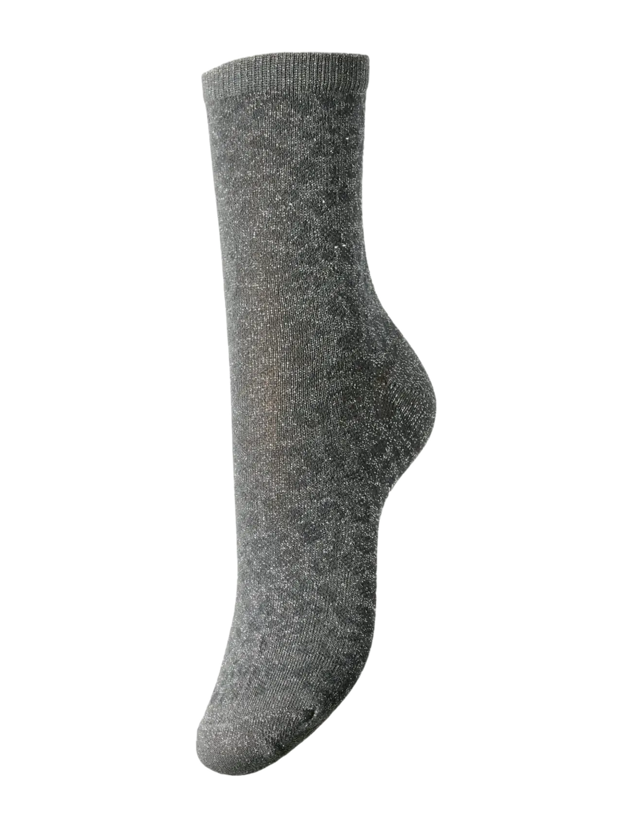 PIECES Pcsebby Glitter Long Aop Socken Noos Bc Grau - One Size - Damen
