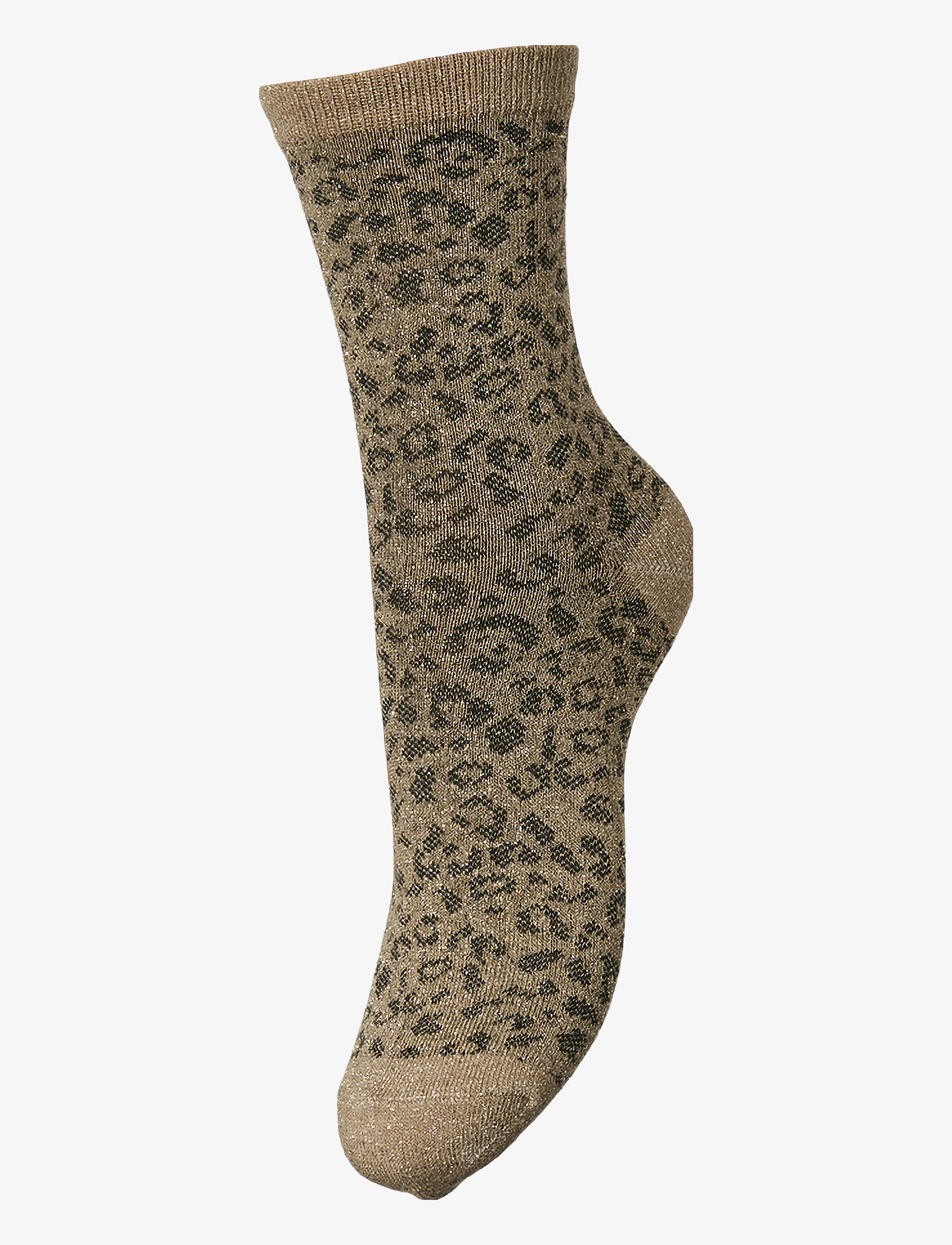 PIECES Pcsebby Glitter Long Aop Socken Noos Bc Grün - One Size - Damen