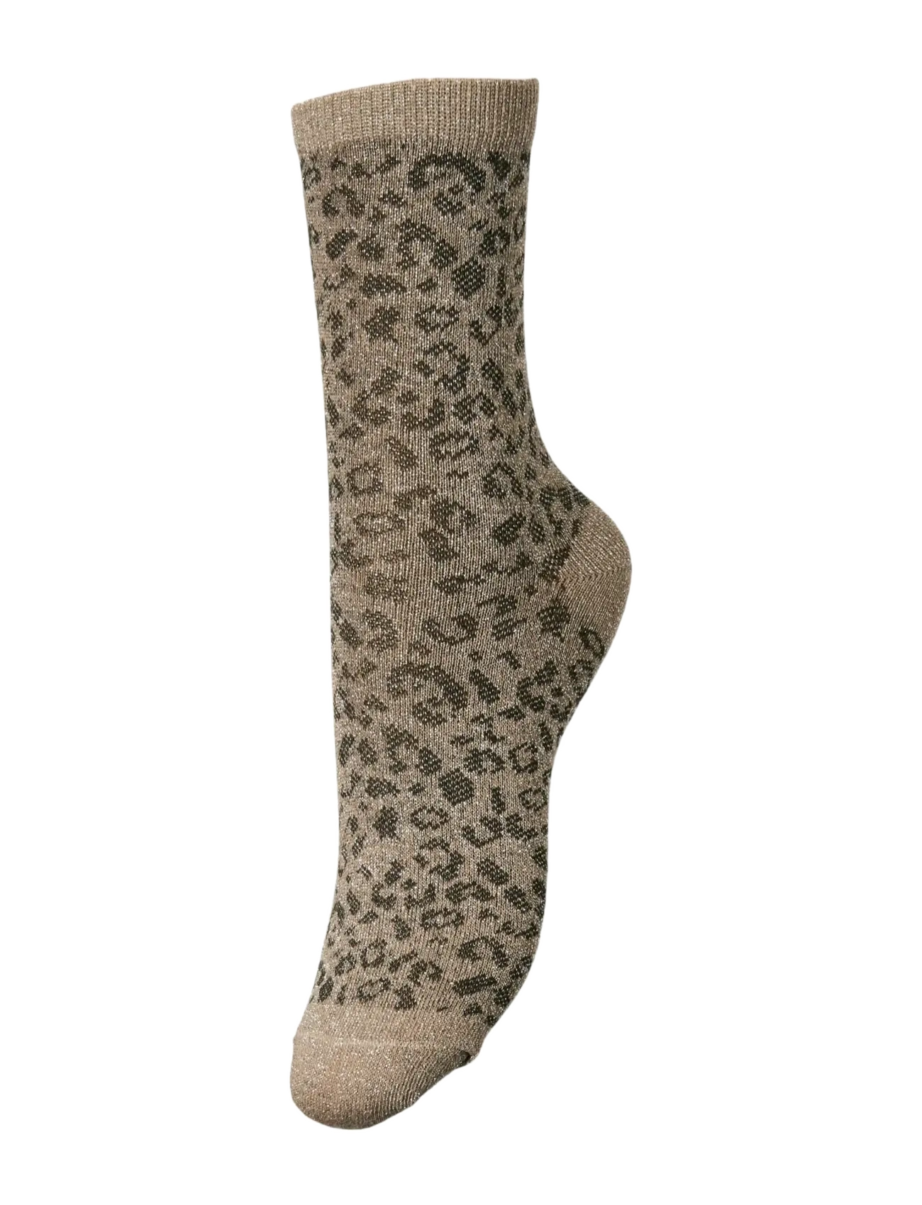 PIECES Pcsebby Glitter Long Aop Socken Noos Bc Braun - One Size - Damen