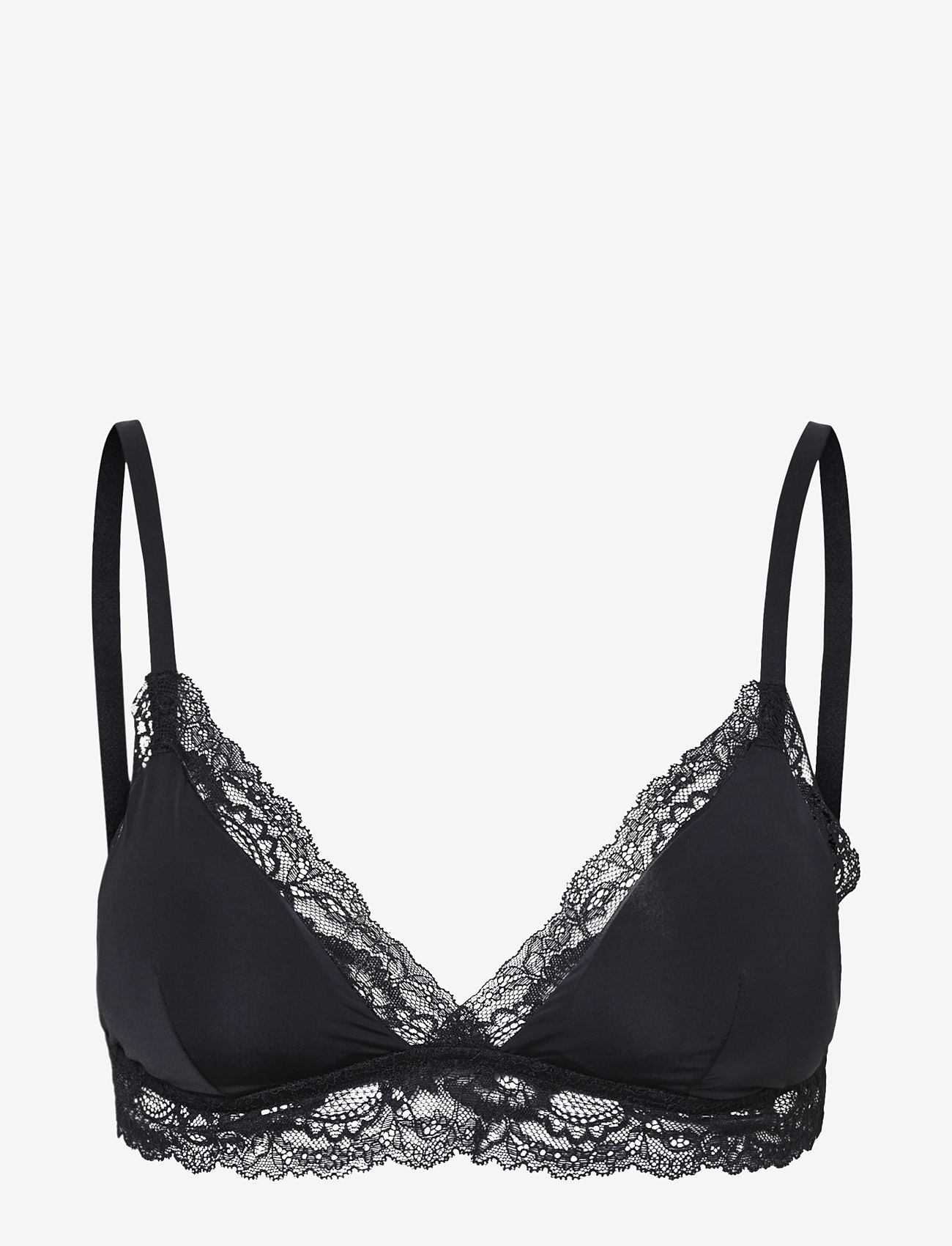 Pieces - PCMILEY LACE BRA NOOS - black - 0