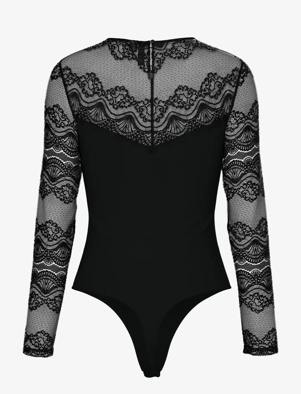 Pieces - PCSINNA LS BODYSTOCKING NOOS - speciella tillfällen - black - 2