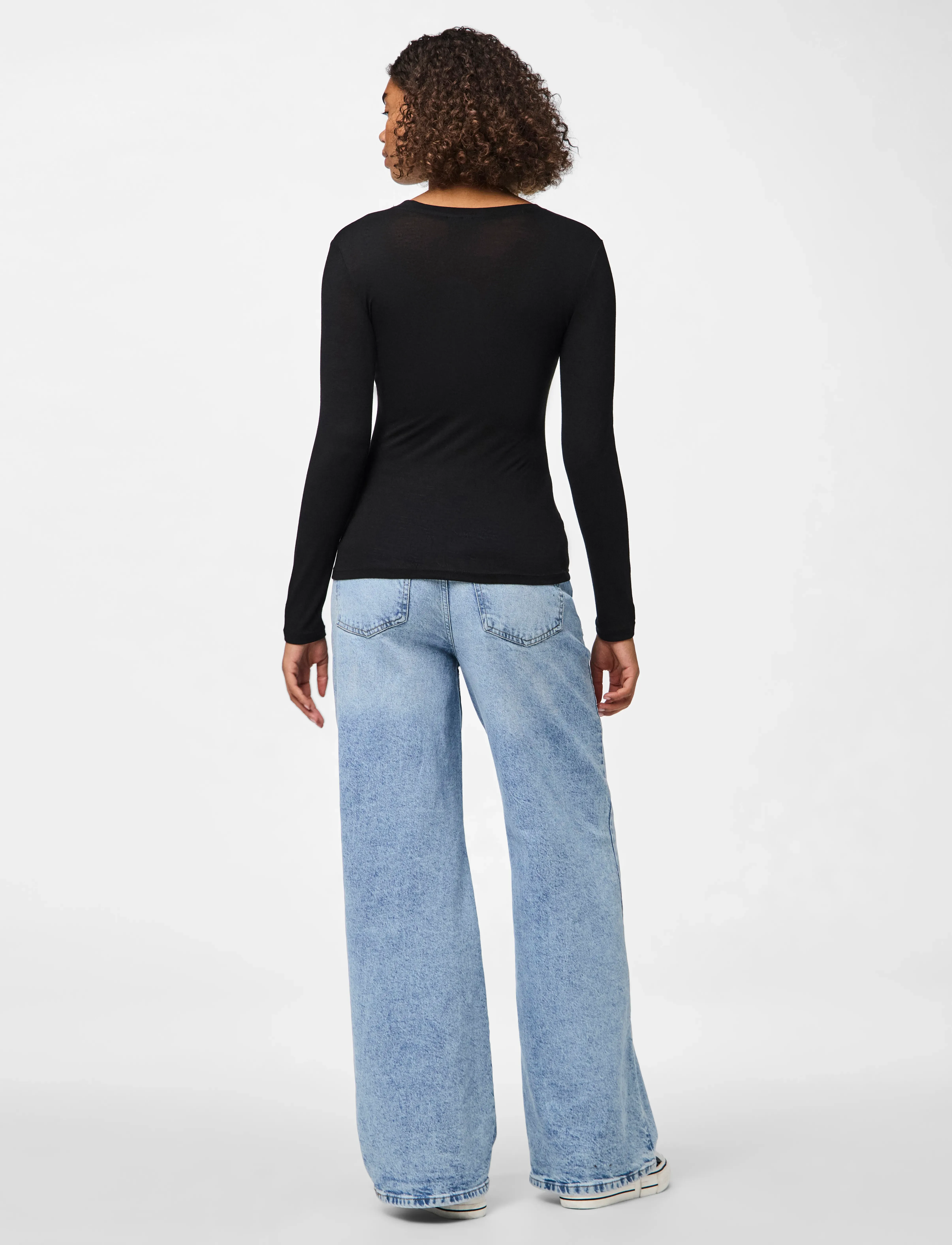 Pieces - PCMARIA LS TOP JRS NOOS BC - lowest prices - black - 3