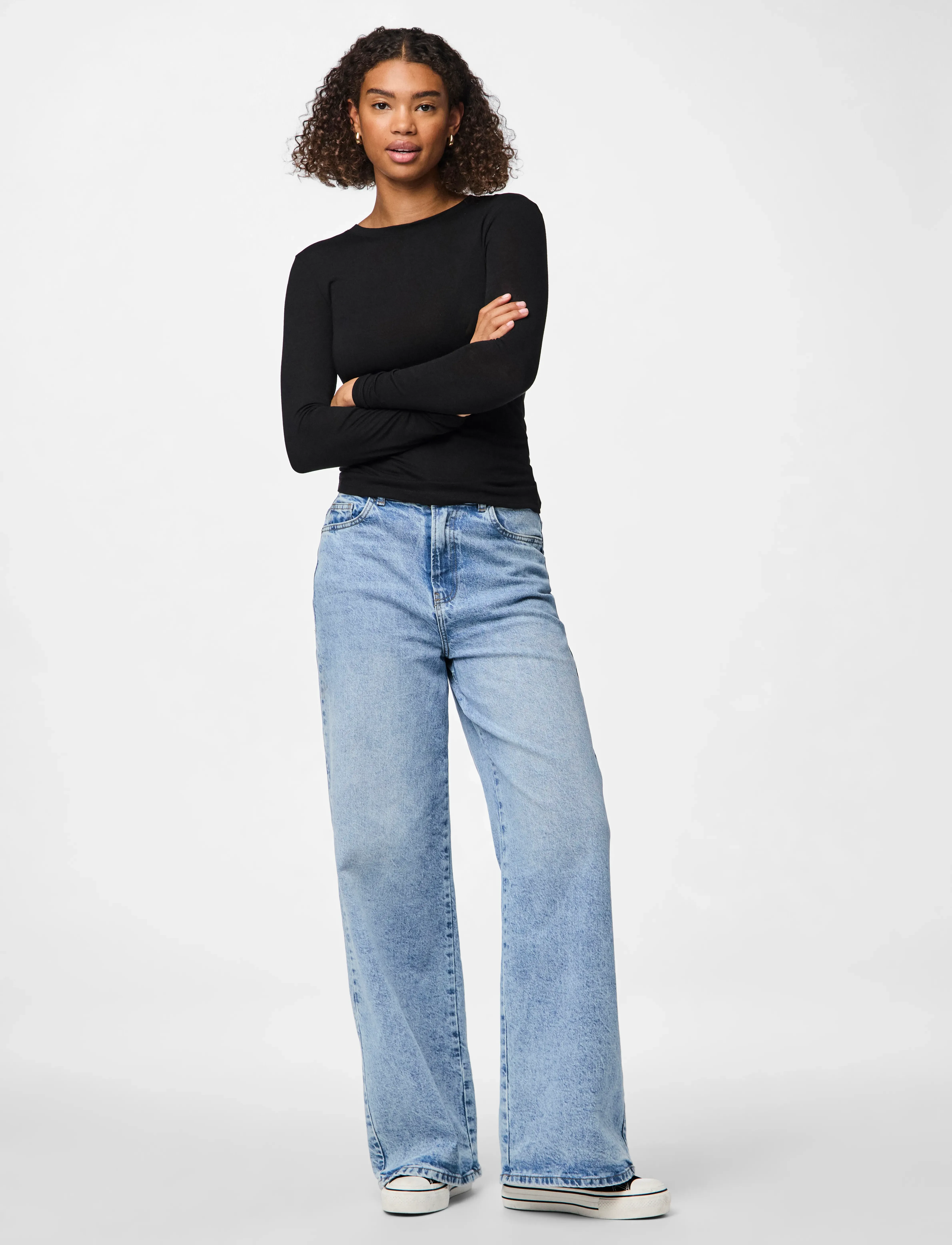 Pieces - PCMARIA LS TOP JRS NOOS BC - lowest prices - black - 4
