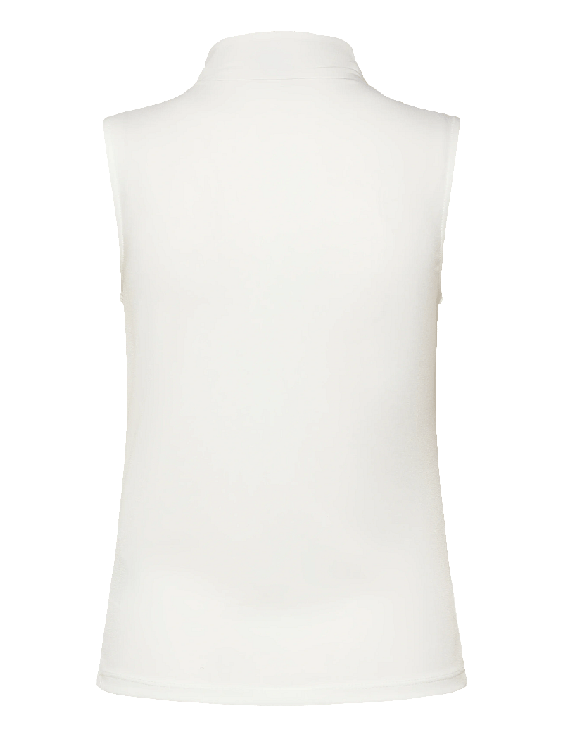 Pieces - PCMADISON SL DRAPED TOP JRS NOOS BC - Ärmellose blusen - cloud dancer - 2