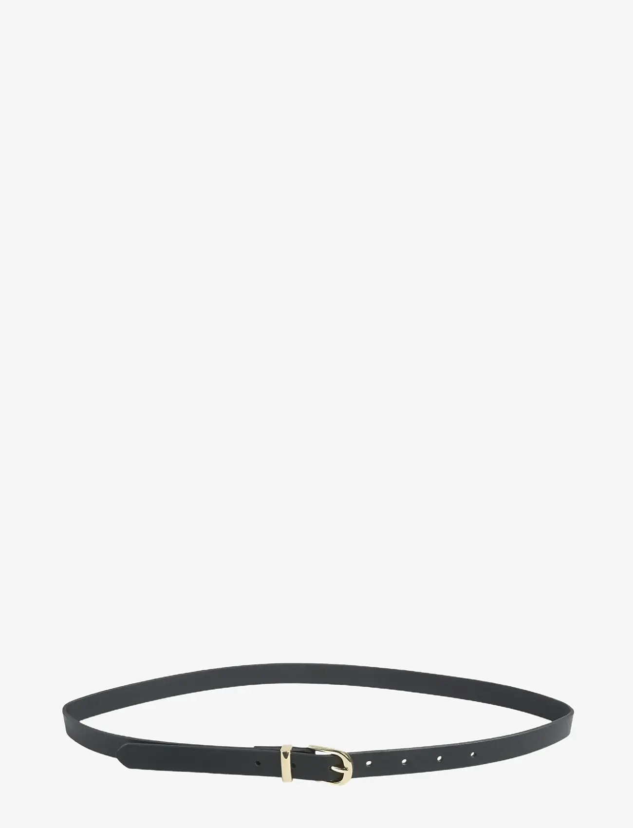 Pieces - PCMYRA SLIM BELT NOOS WB PU - casual gürtel - black - 0