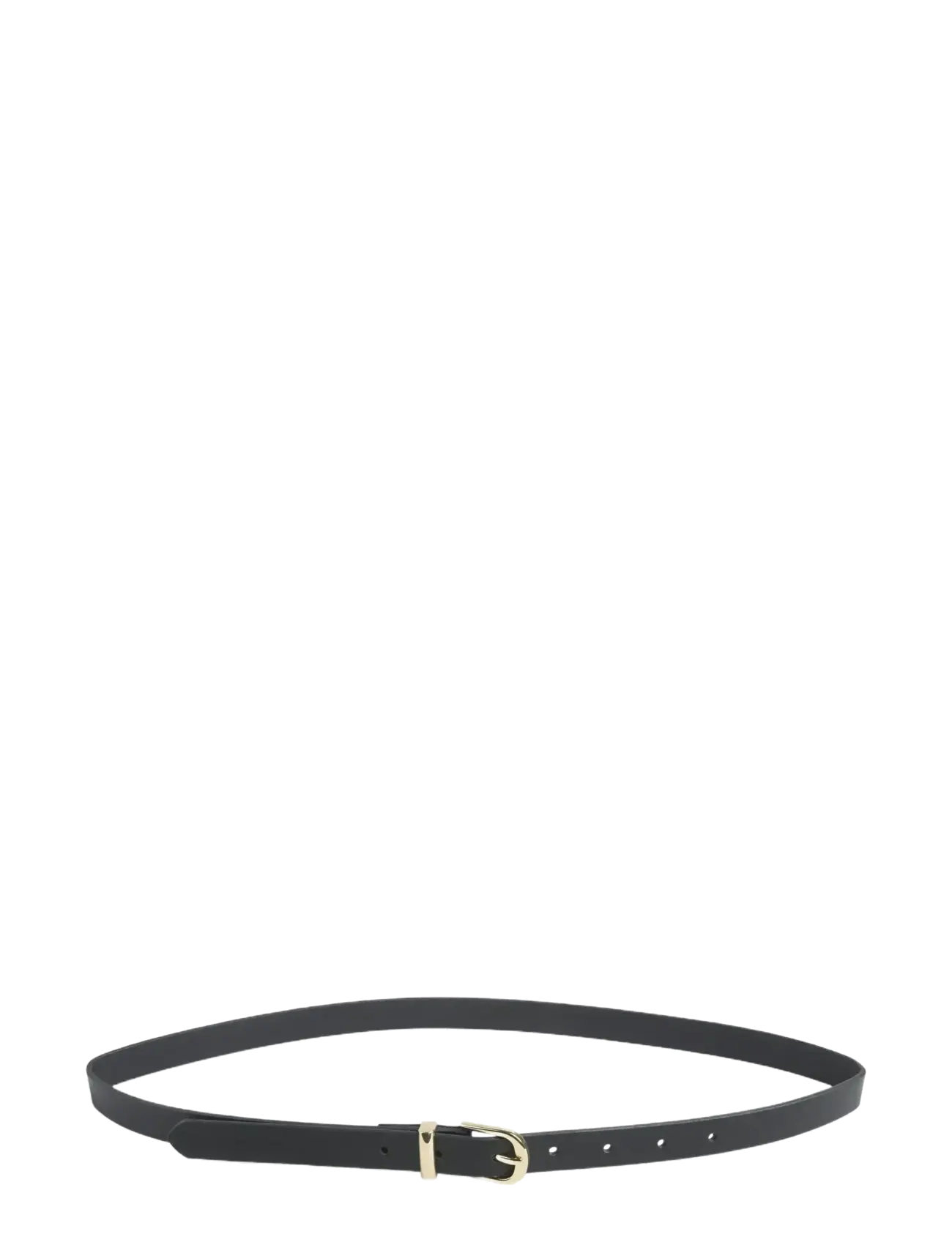 PCMYRA SLIM BELT NOOS WB PU - BLACK