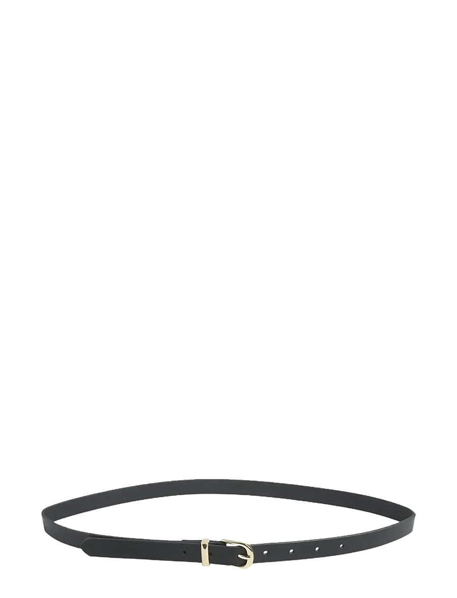 Pieces - PCMYRA SLIM BELT NOOS WB PU - casual belts - black - 1