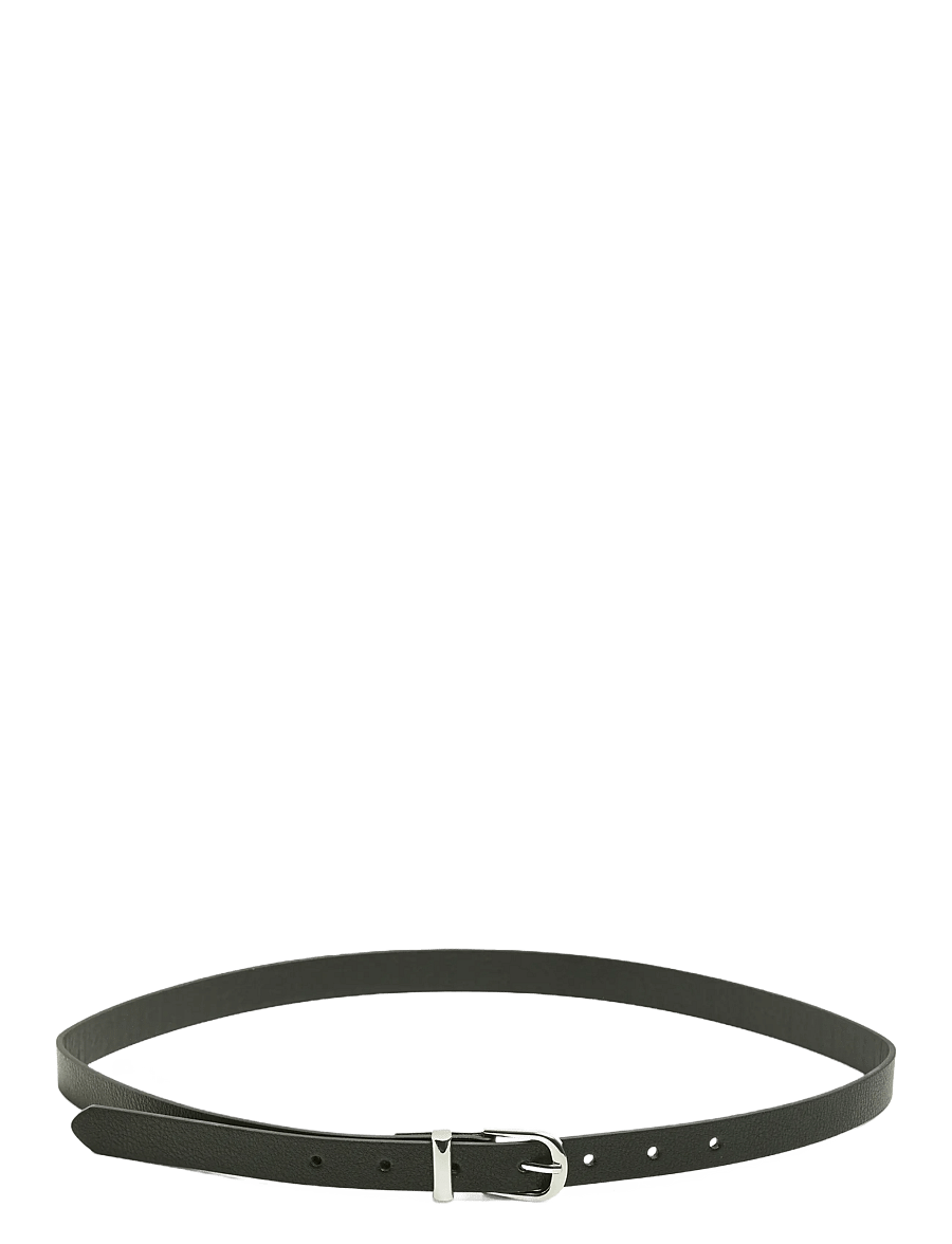Pieces - PCMYRA SLIM BELT NOOS WB PU - freizeitgürtel - black - 1