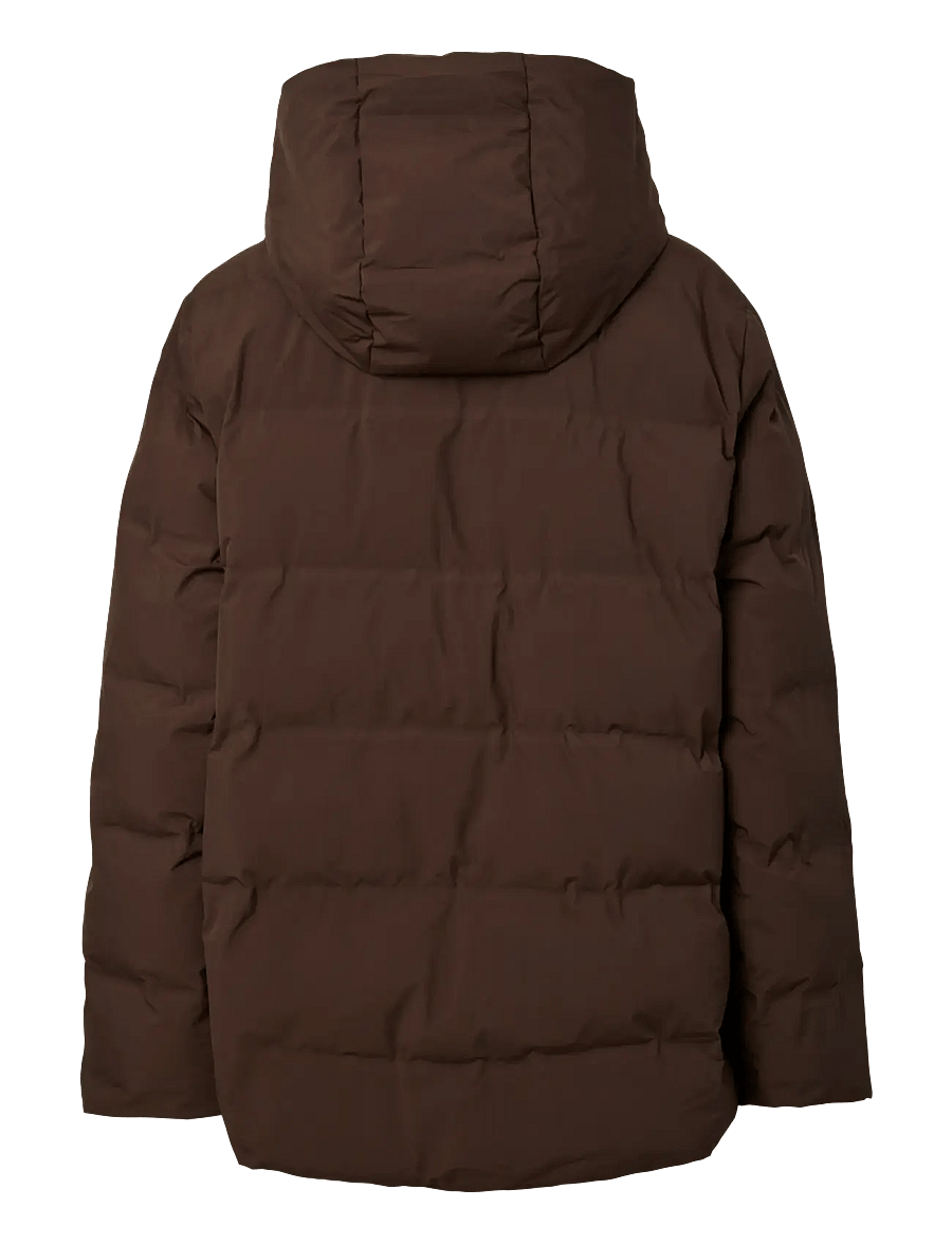 Pieces - PCNORMA PUFFER JACKET NOOS BC - hot fudge - 2