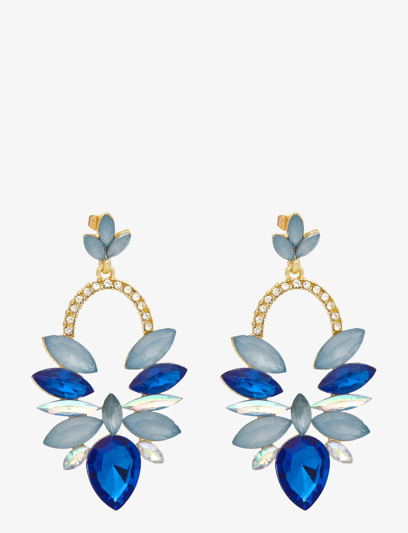 Pieces - PCNAIA EARRING BOX D2D - pendant earrings - gold colour - 0