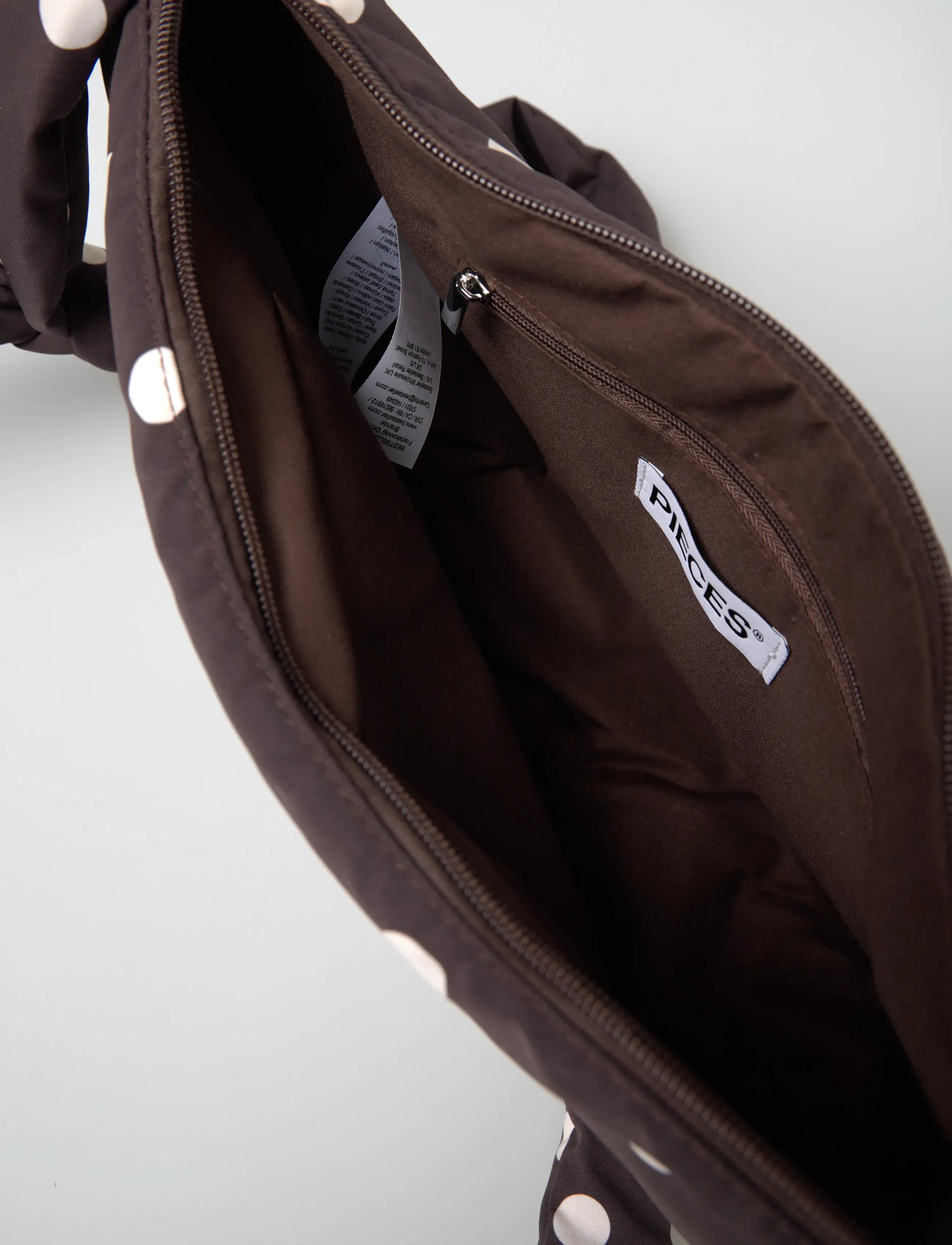 Pieces - PCAMANDA KNOT BUMBAG - laveste priser - hot fudge - 4